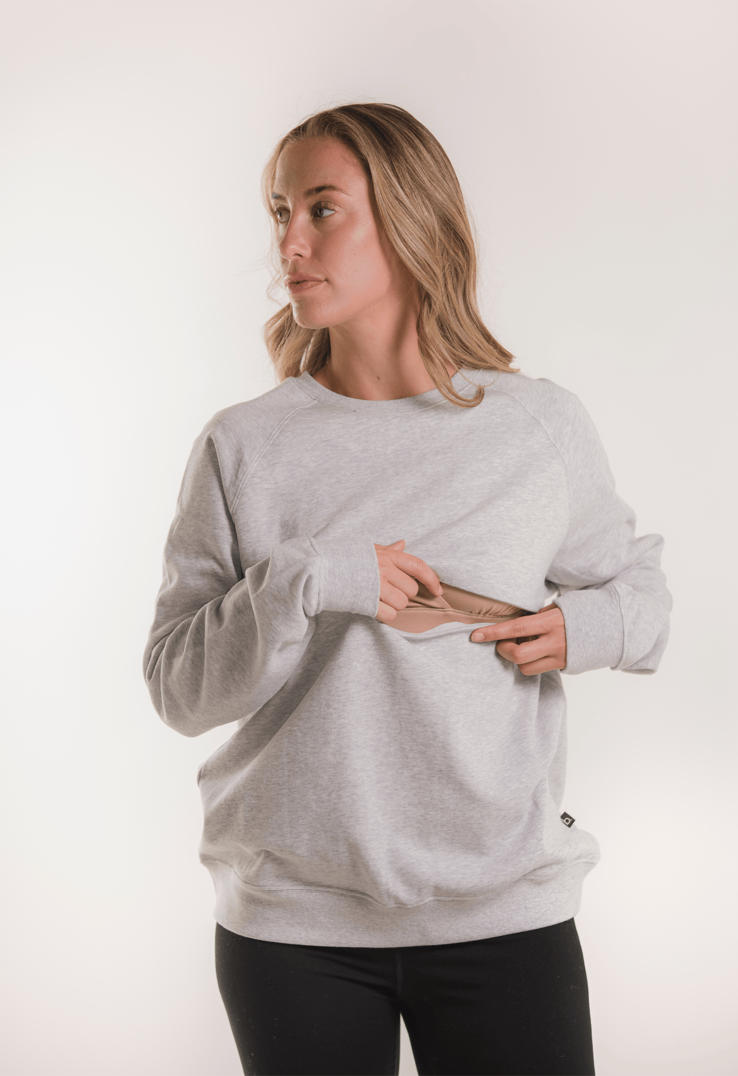 Sweat-shirt thermique pour soins infirmiers