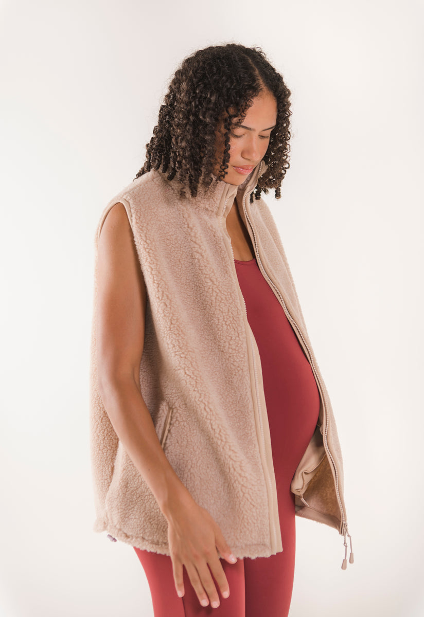 Gilet en polaire épaisse