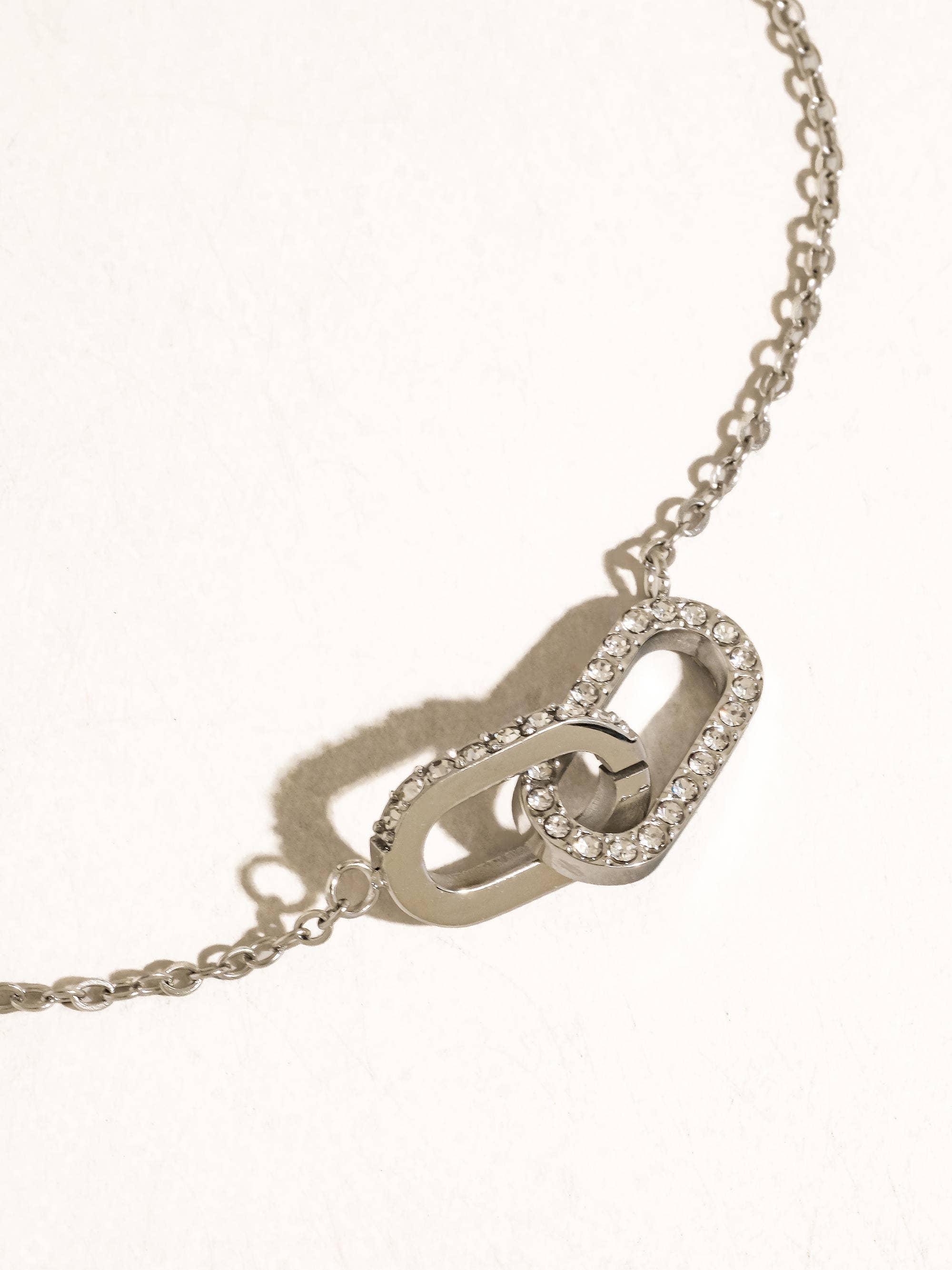 Priamo 18K Gold Pavé Chain Necklace