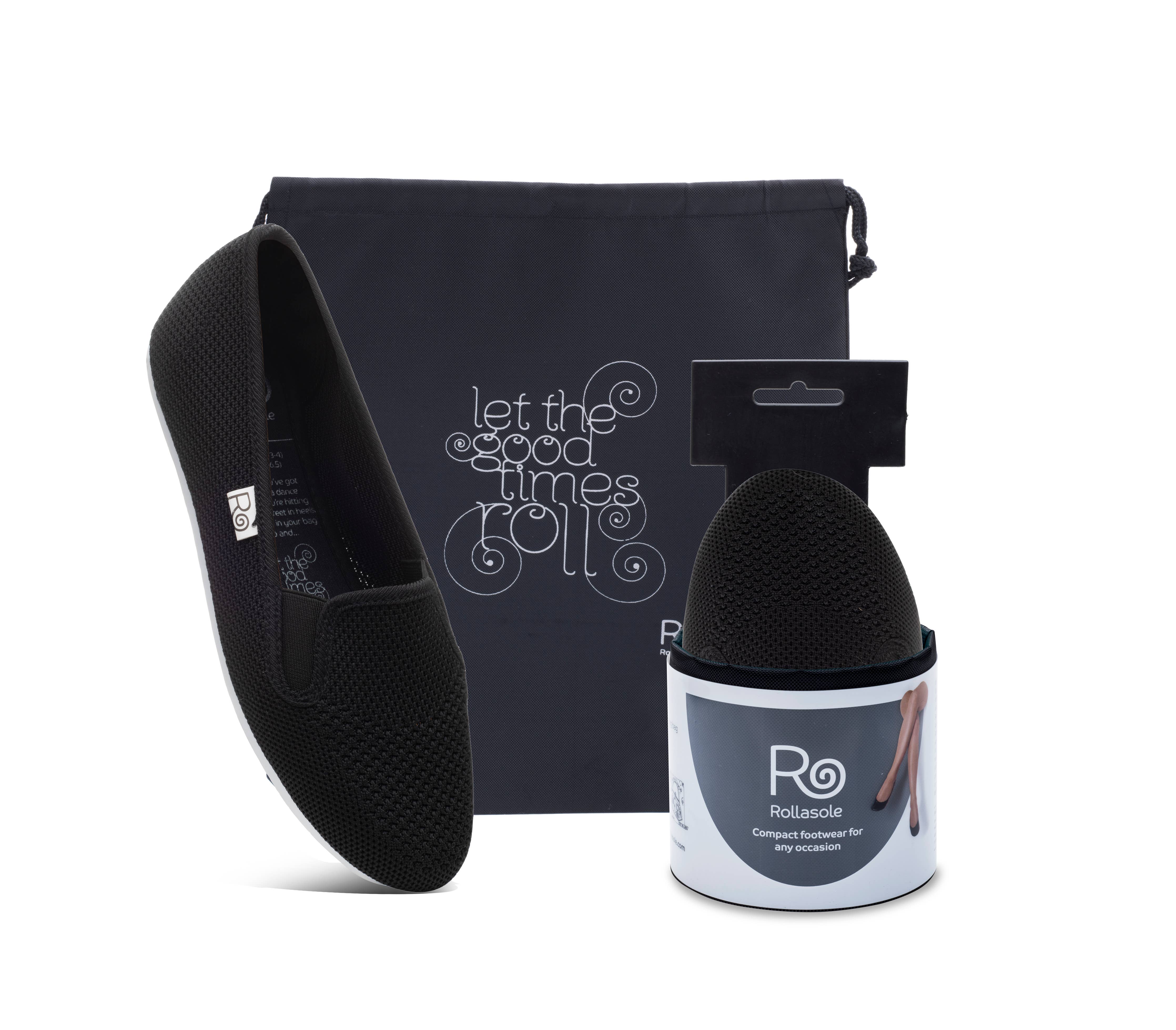 Baskets Twilight – Baskets pliables noires