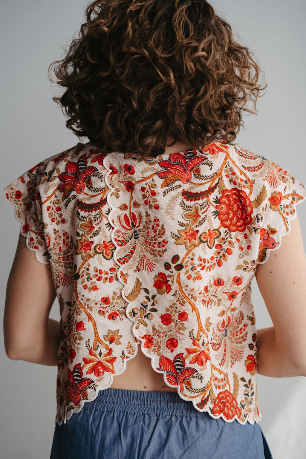 Pauline Nursing Top - Bohemian Print