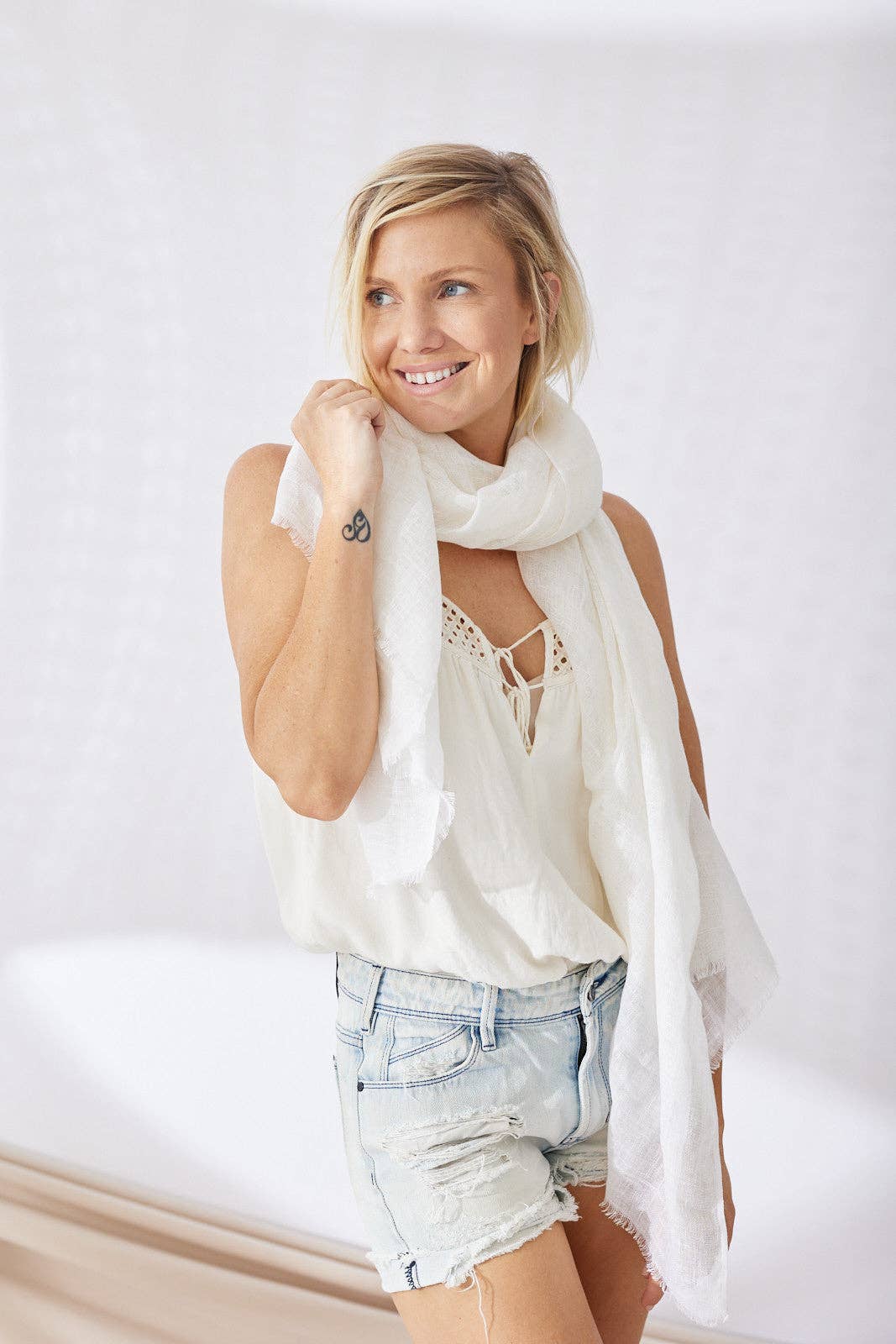 Marseille Linen Scarf