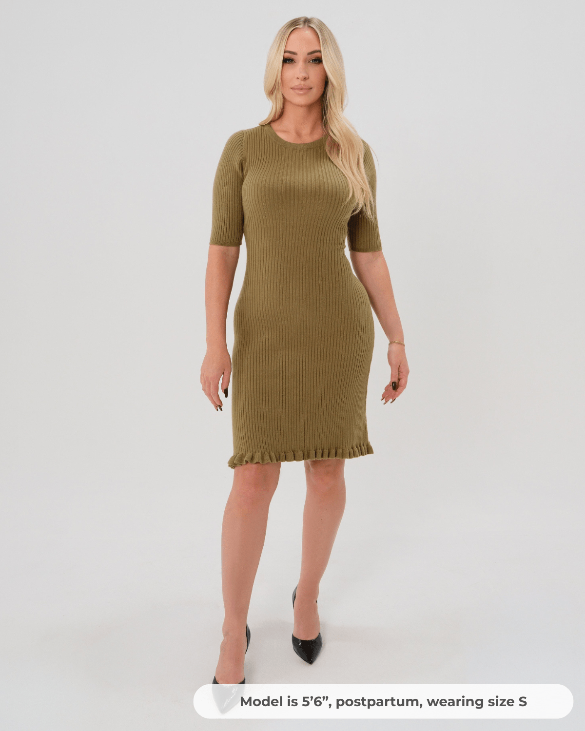 Olivia Maternity & Postpartum Knit Dress