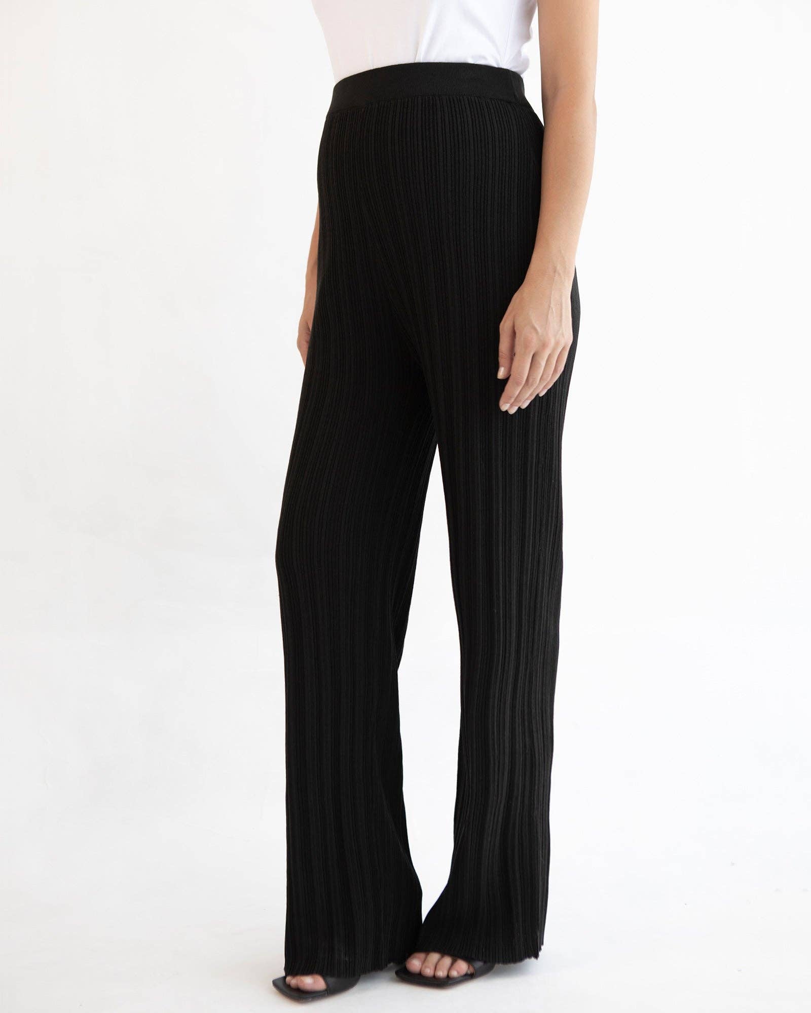 Collette Linen Knit Maternity Pants