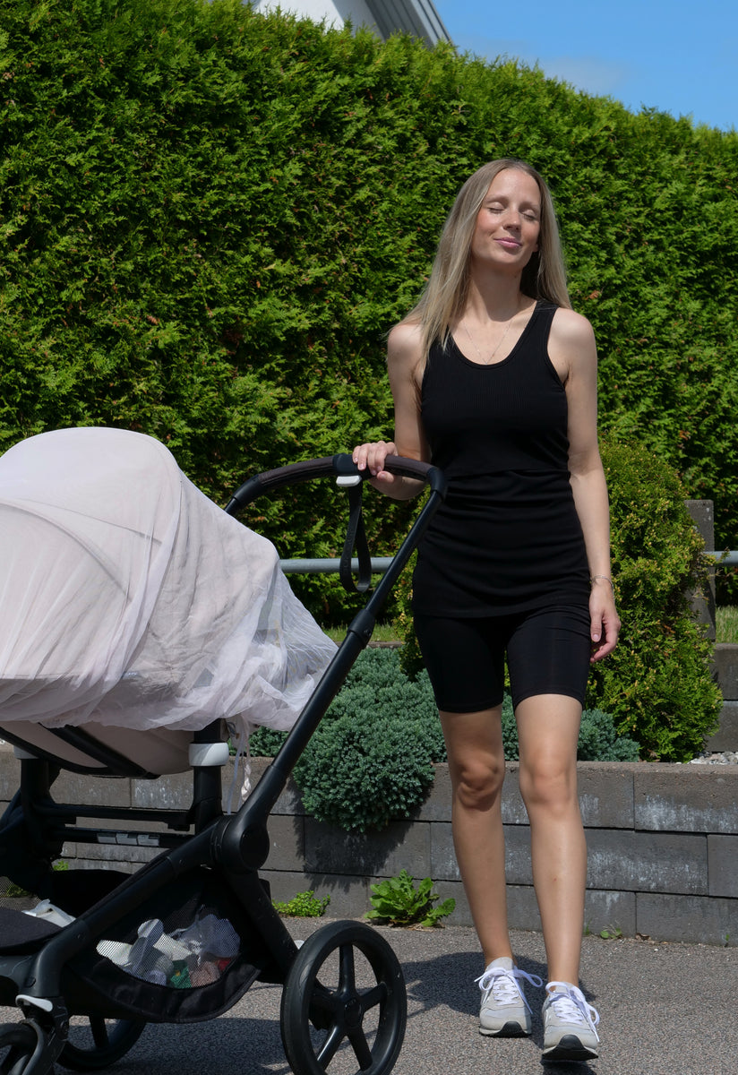 Ribbed Nursing Tank Top