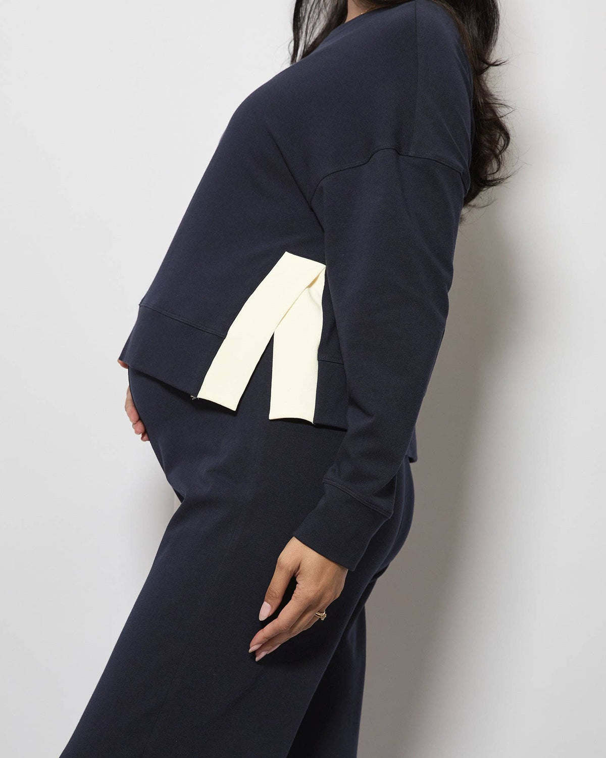 Harriette Cotton Jumper - Navy