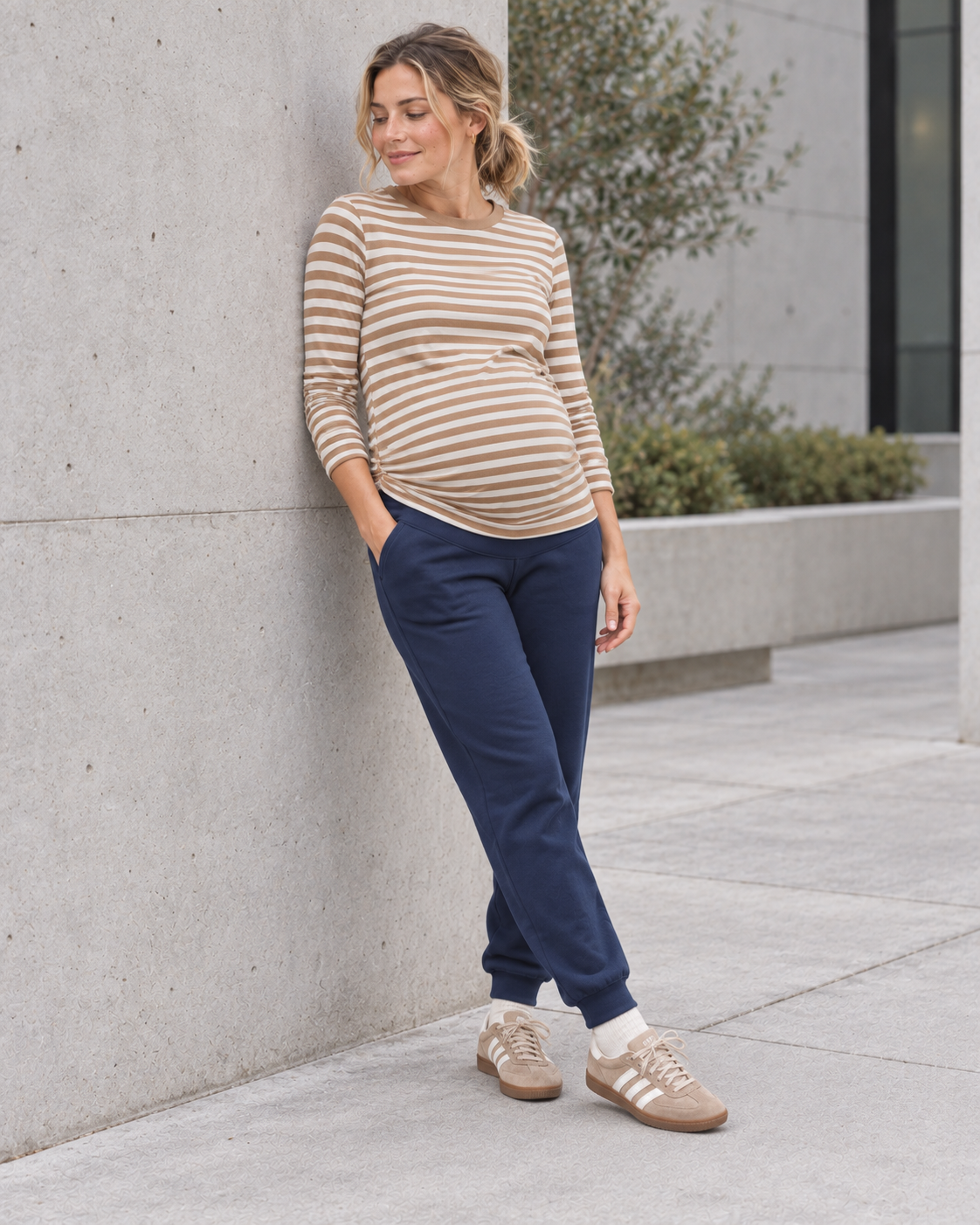 The Cove Maternity Jogger - Ink
