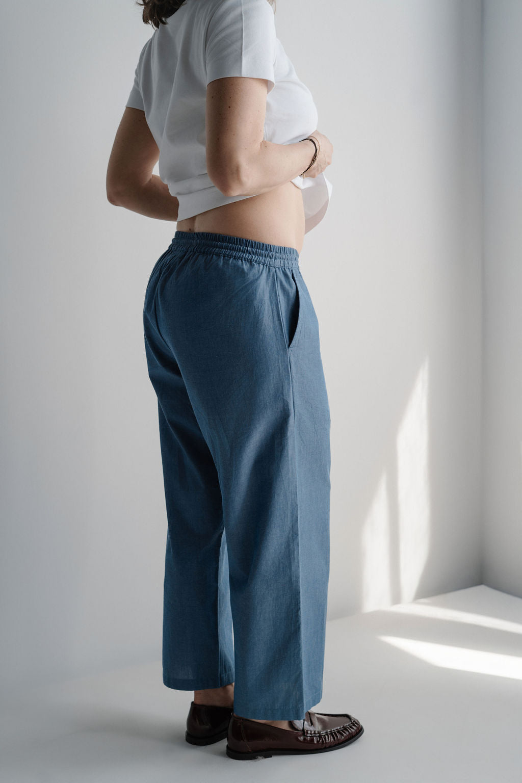 Sylvie Summer Pants - Blue