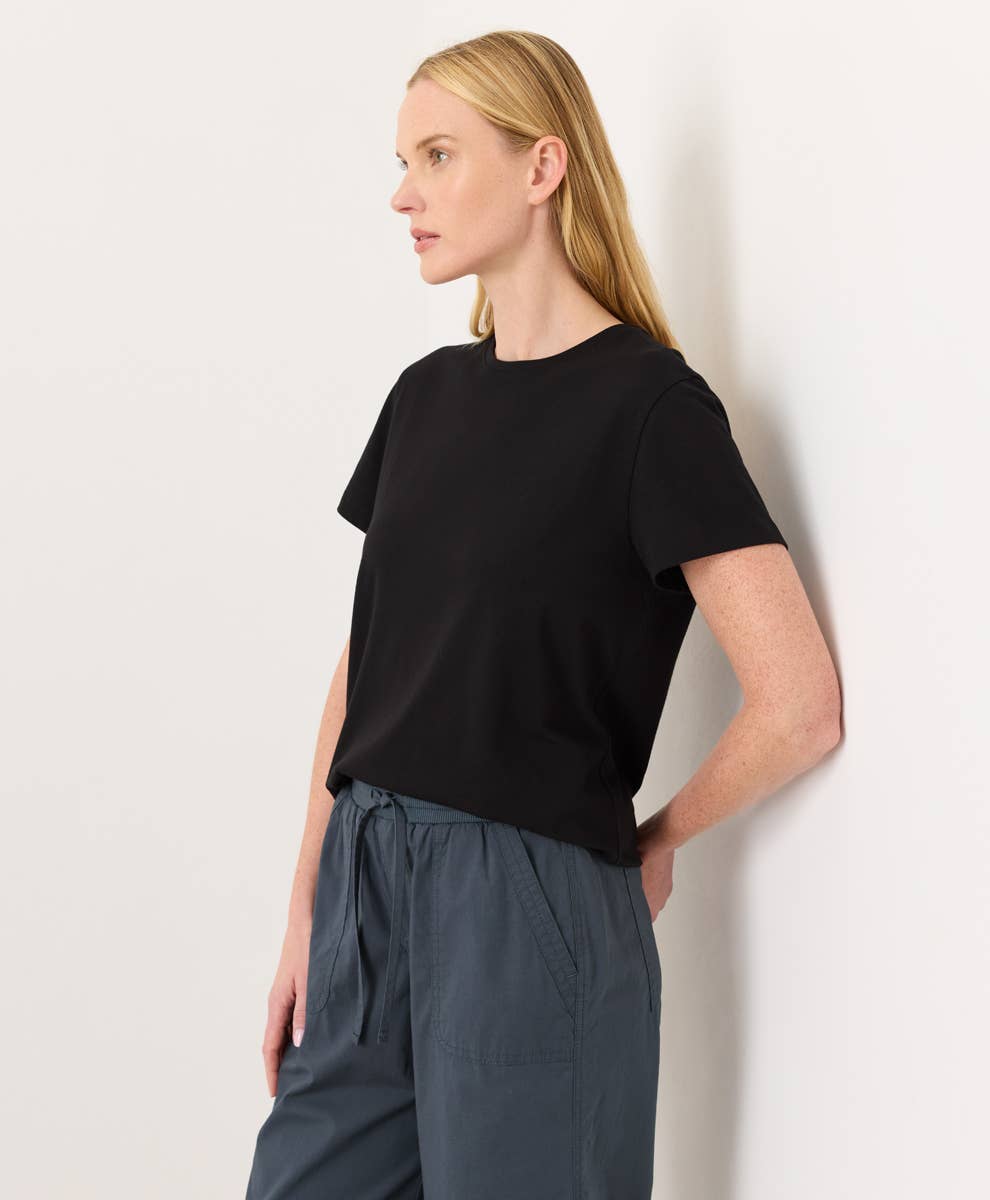 Women's Luxe Essential Crewneck Tee