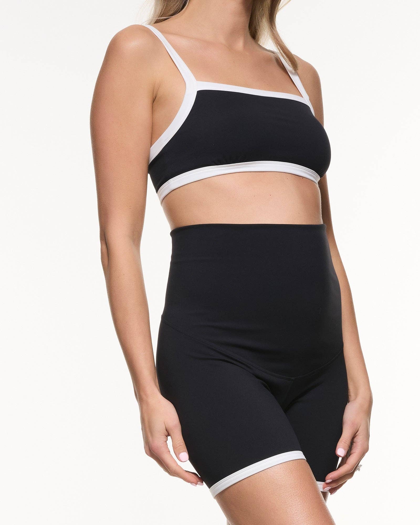 Soutien-gorge actif bicolore – Confort maternité et post-partum
