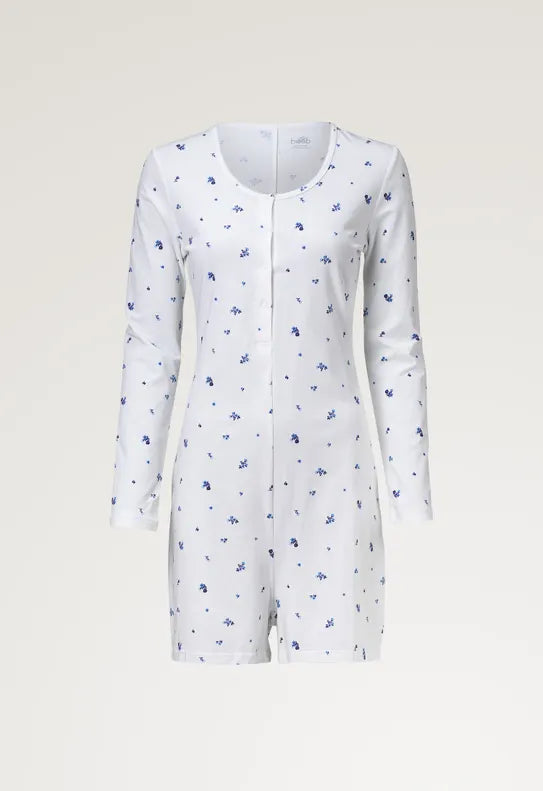 Maternity romper - Flower print