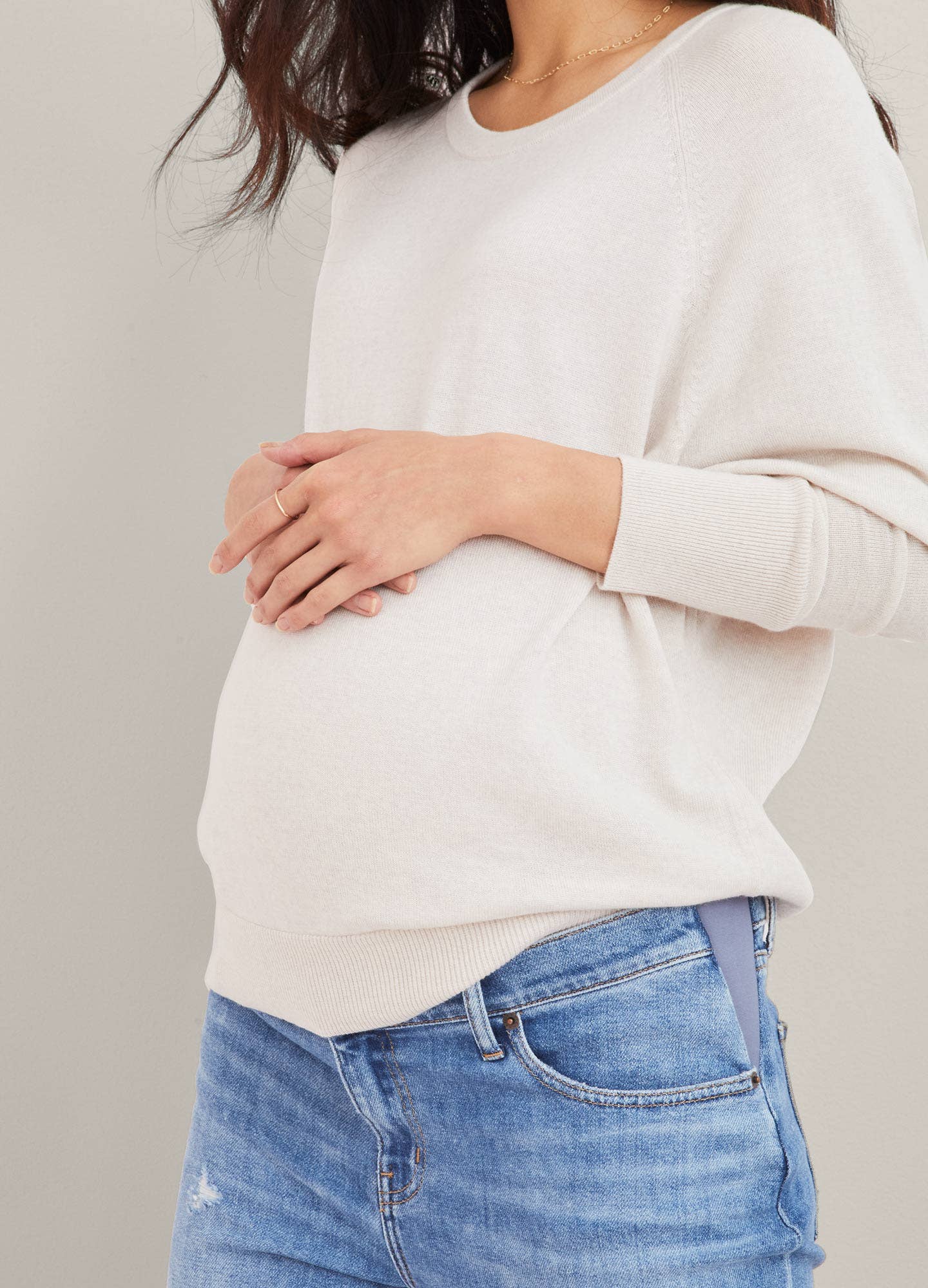 Boyfriend Maternity Jeans – Custom Wash & Grow-With-You Fit