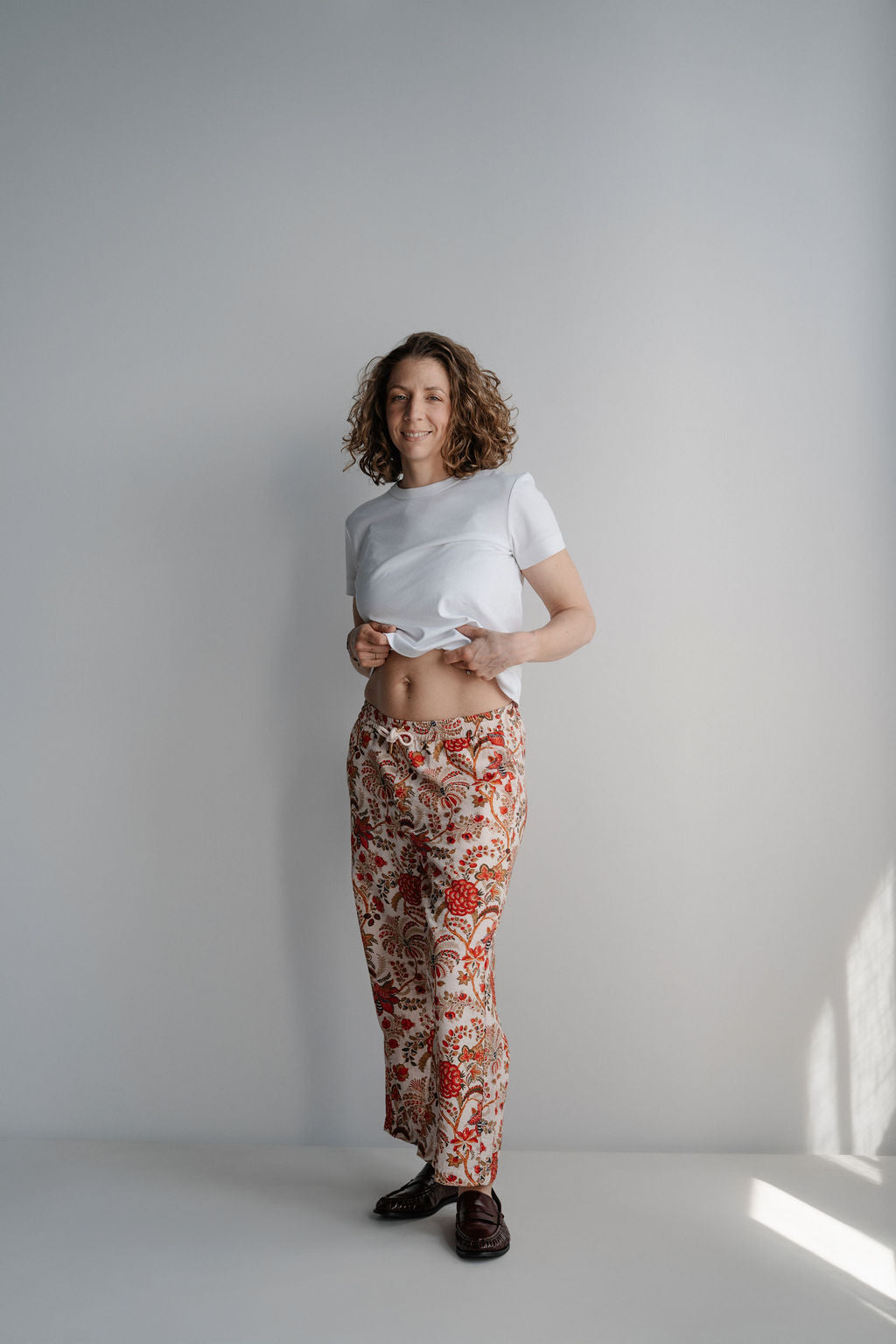 Sylvie Summer Pants - Bohemian Print