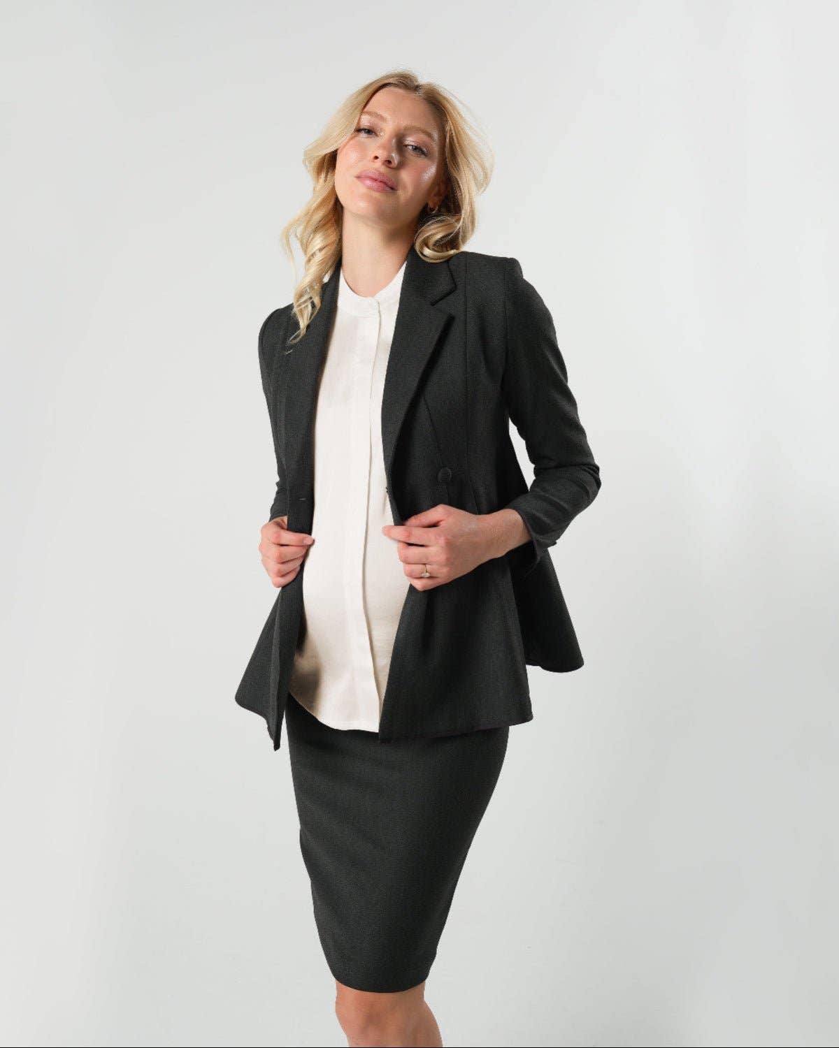 Blazer de maternité Nathalie (tailles standard et petite)