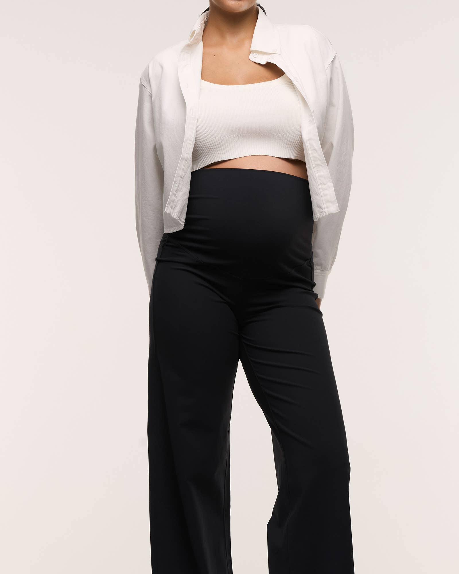 Leggings larges couvrant le ventre