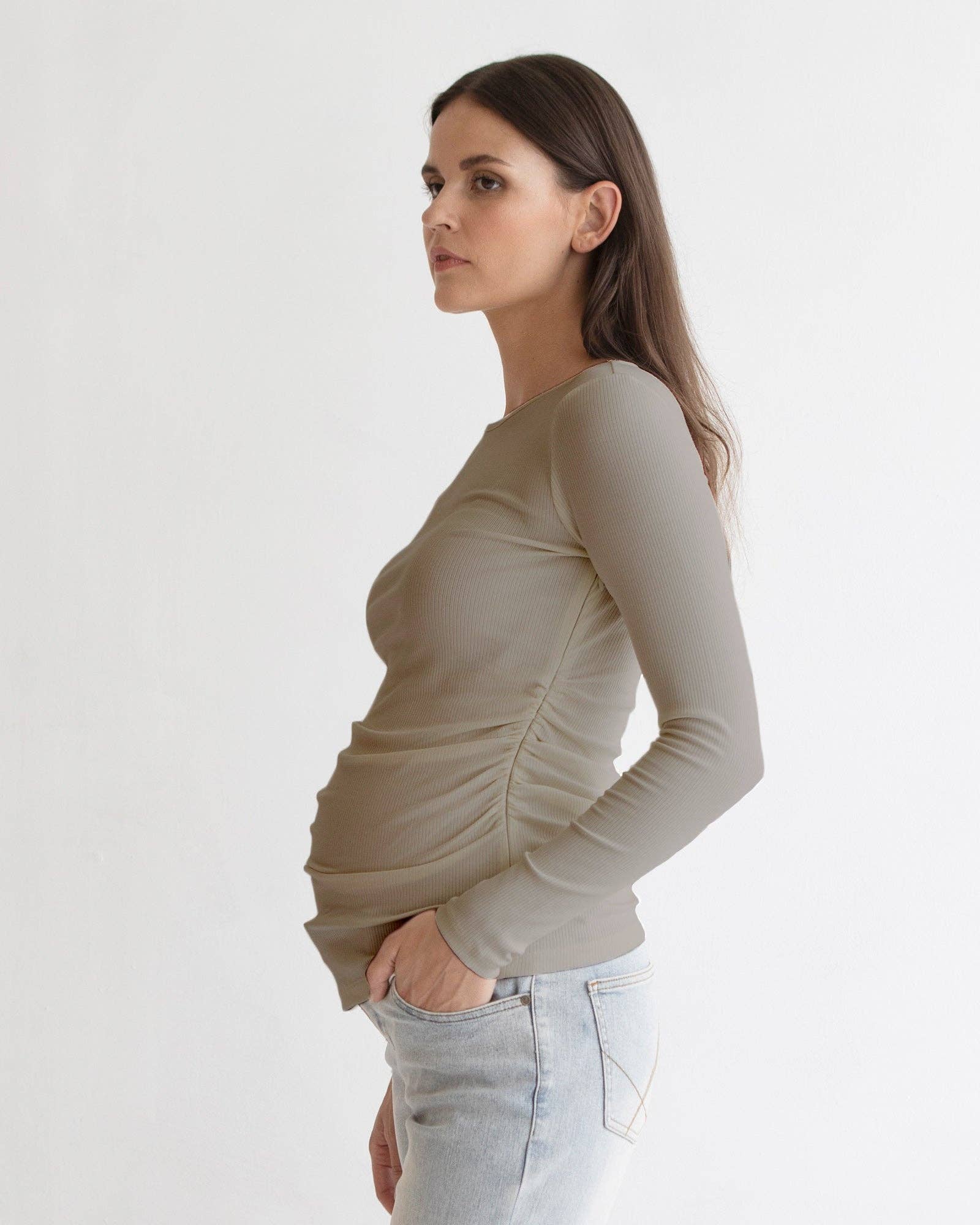 Plateau d'alimentation en bambou côtelé