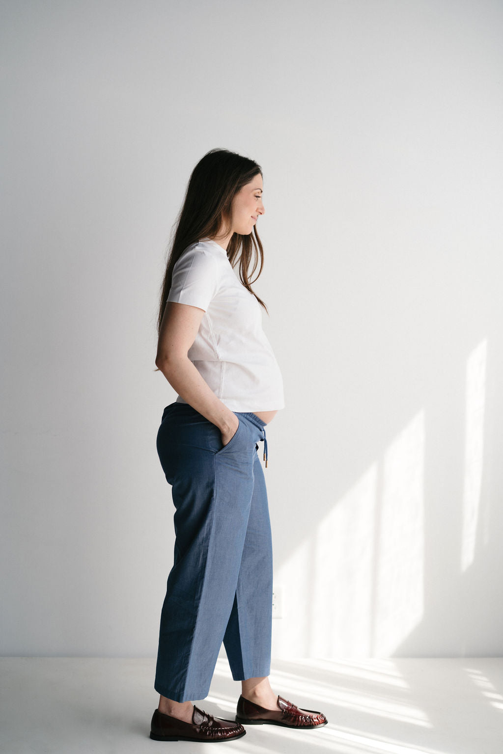 Sylvie Summer Pants - Blue