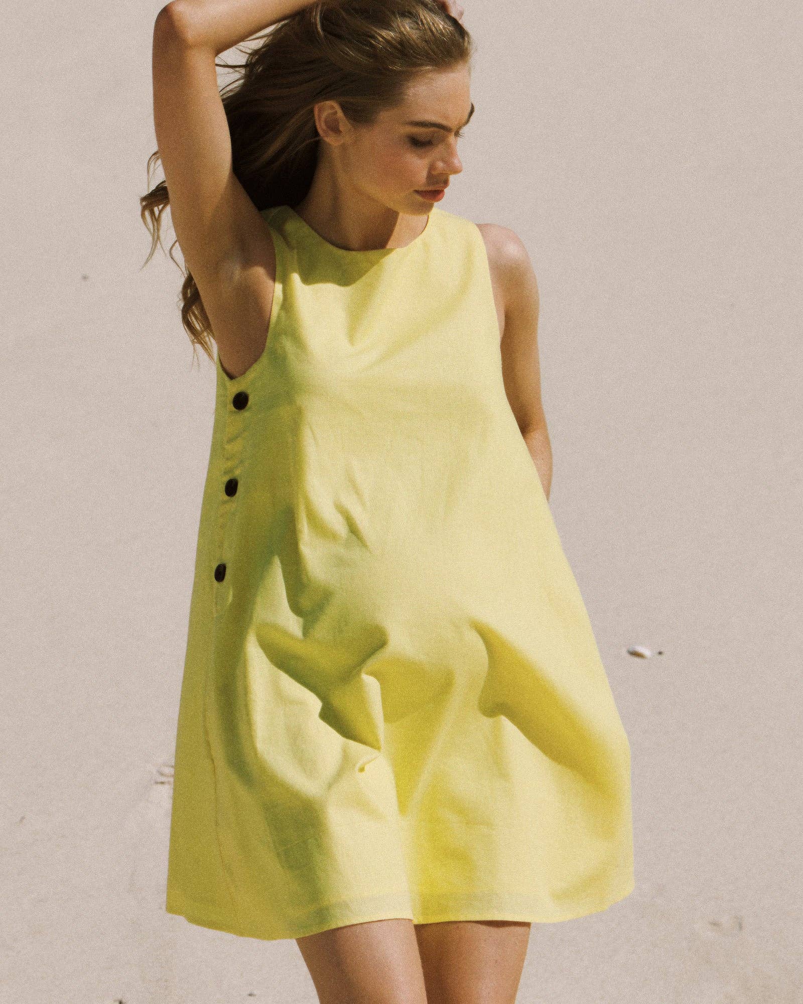 Robe d'allaitement en lin Maeve