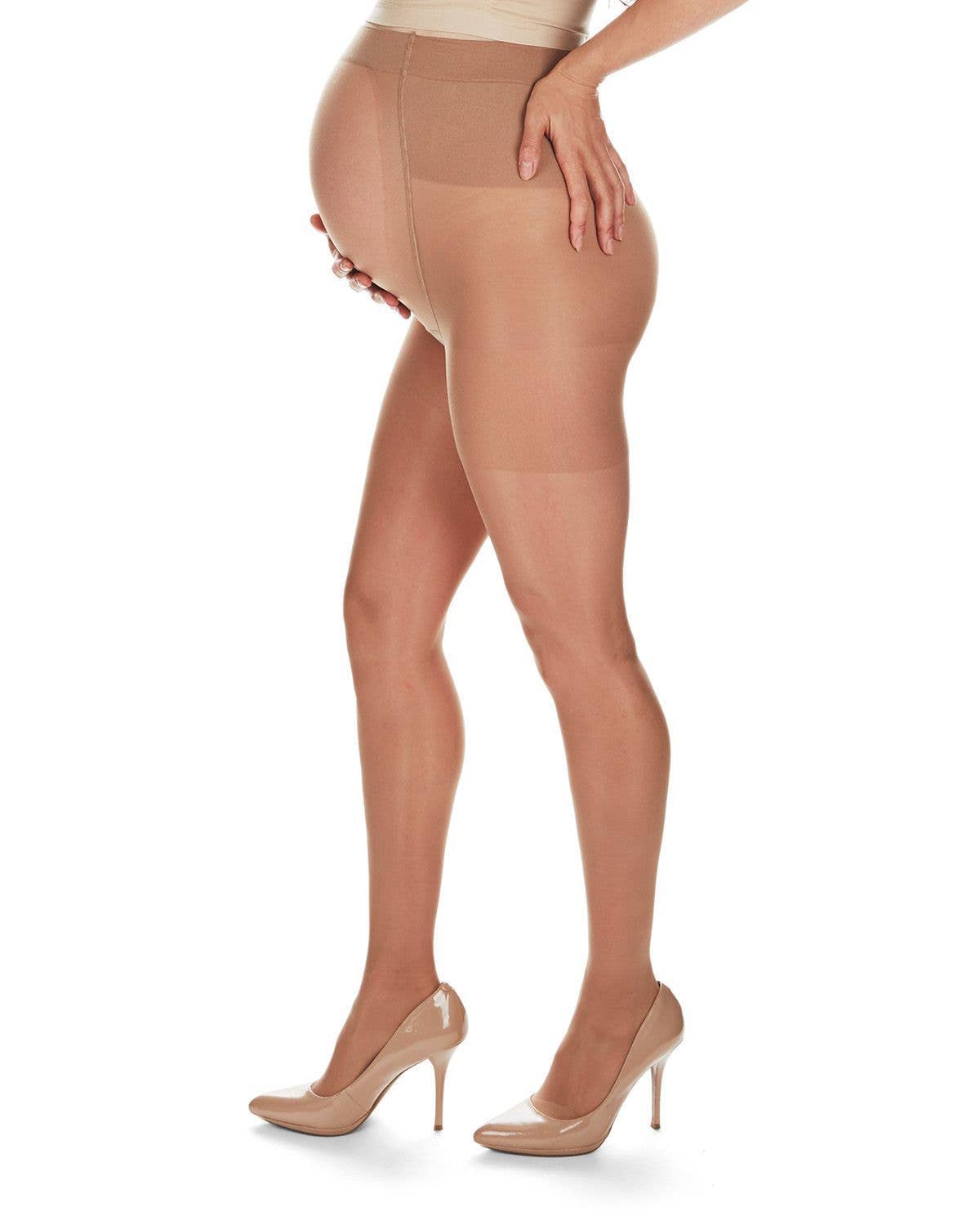 Sheer Support Maternity Tights