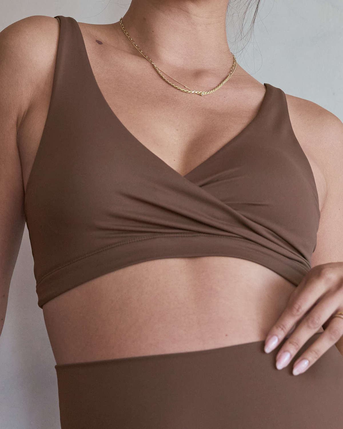Cross Wrap Nursing Bra