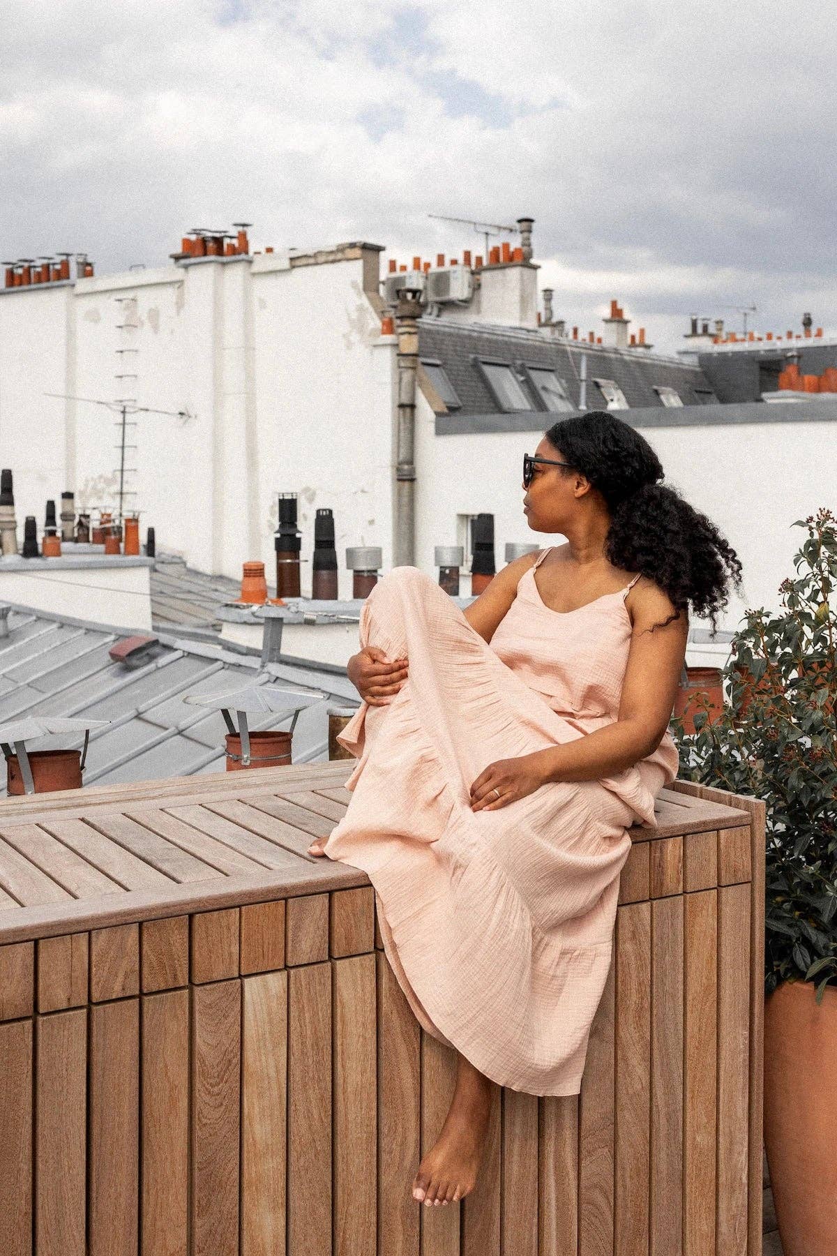 Summer Ruffle Nursing & Maternity Dress