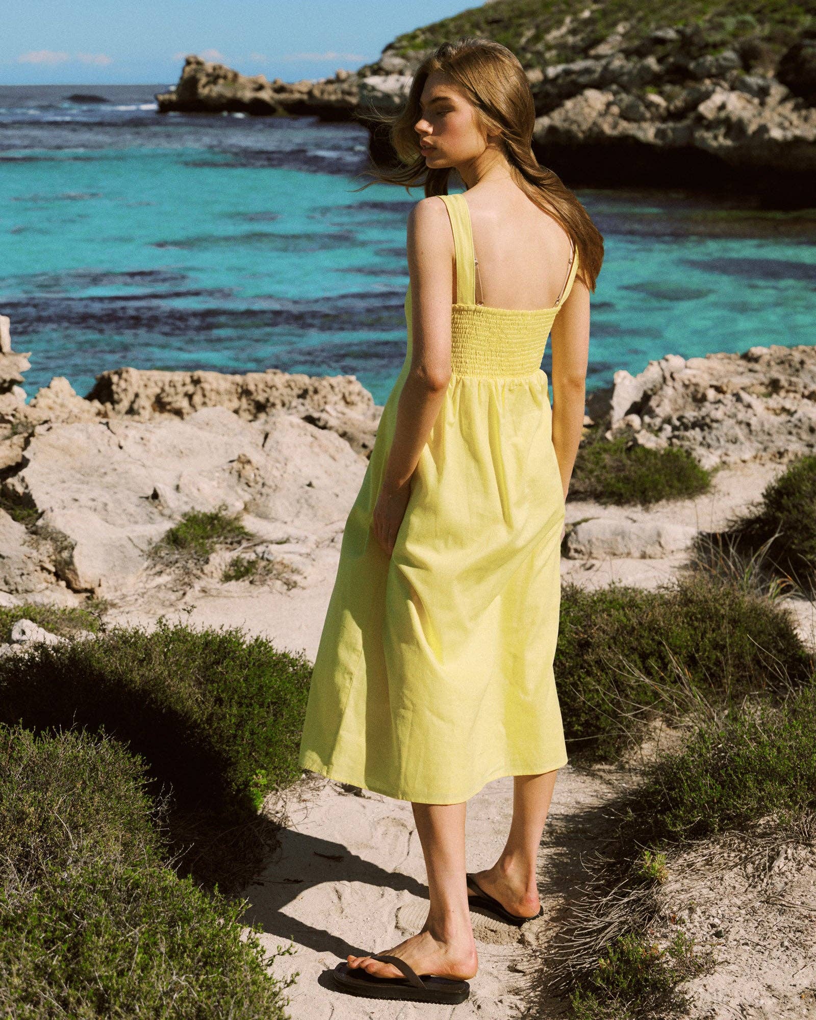 Robe midi Isla
