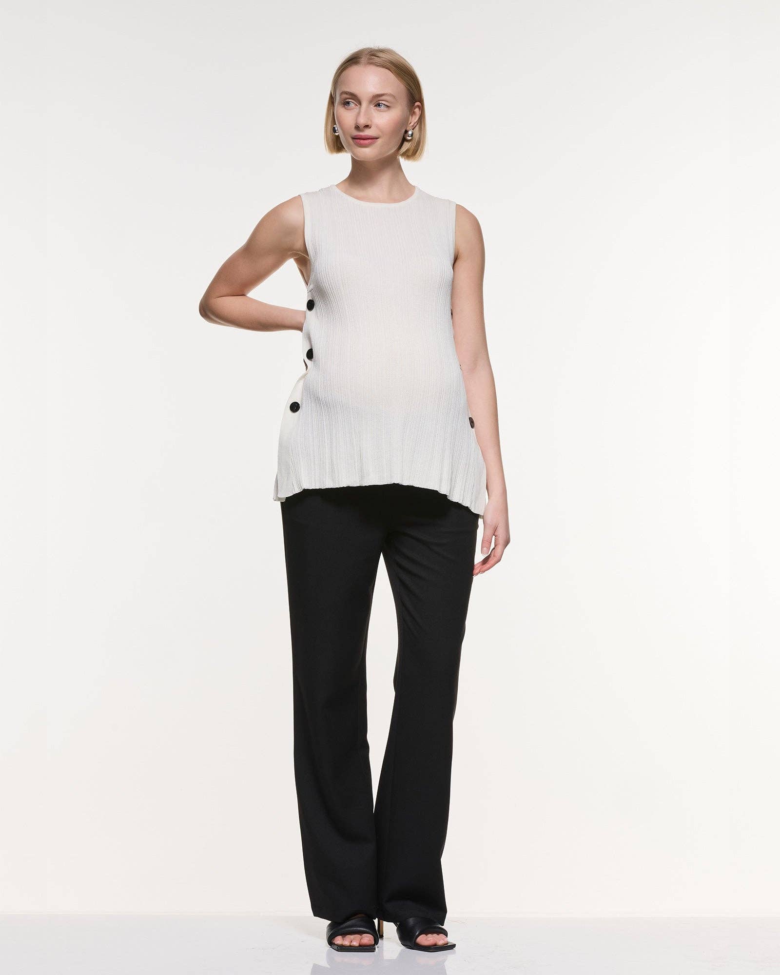 Réservoir d'allaitement en tricot de lin Collette