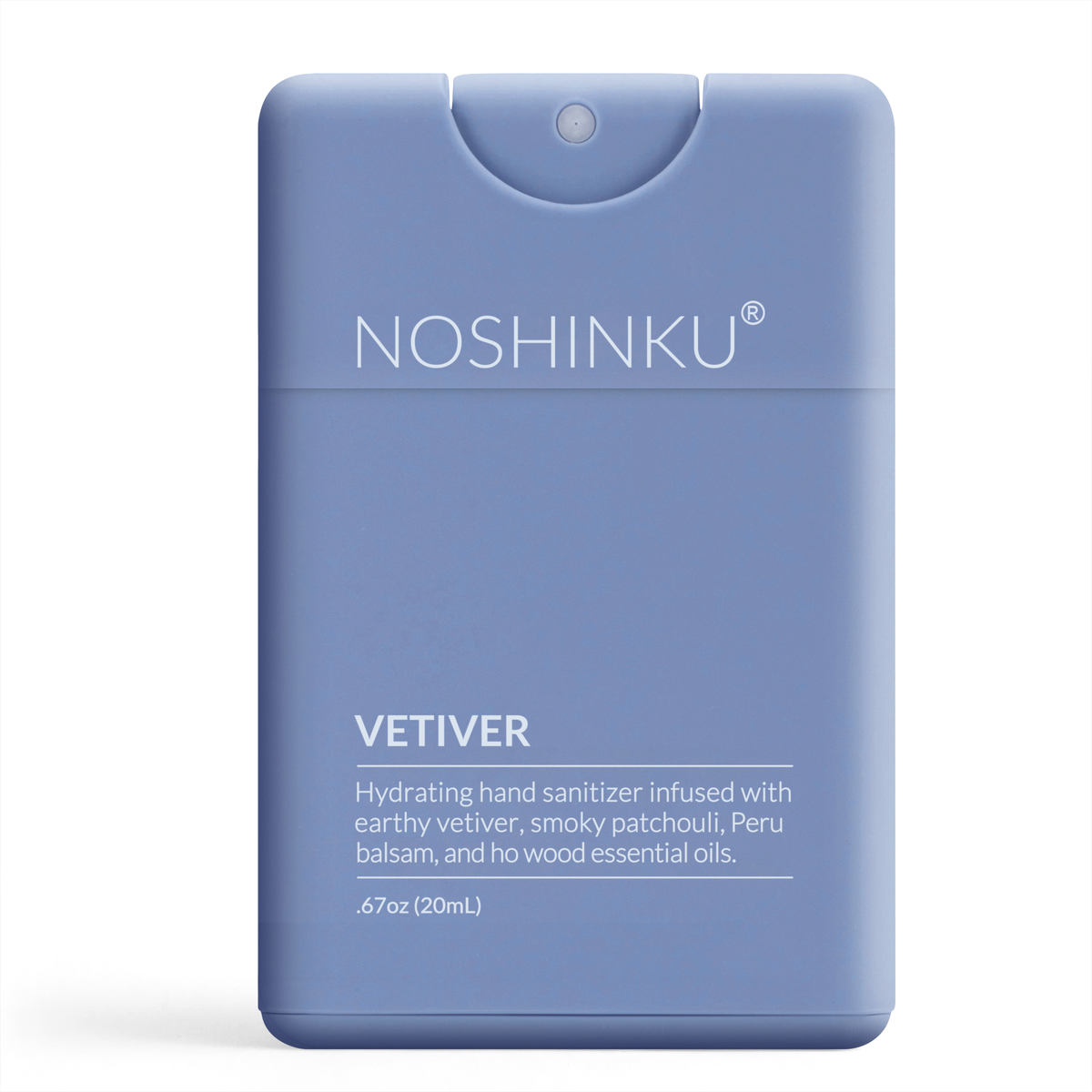 Refillable Vetiver Patchouli Hydrating Pocket Hand Sanitizer