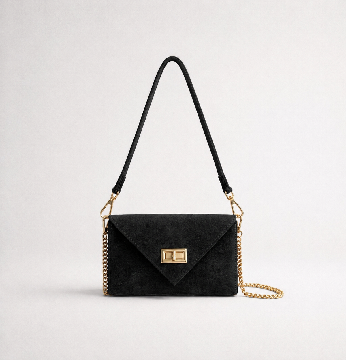 Italian Handmade Premium Suede Chain Bag