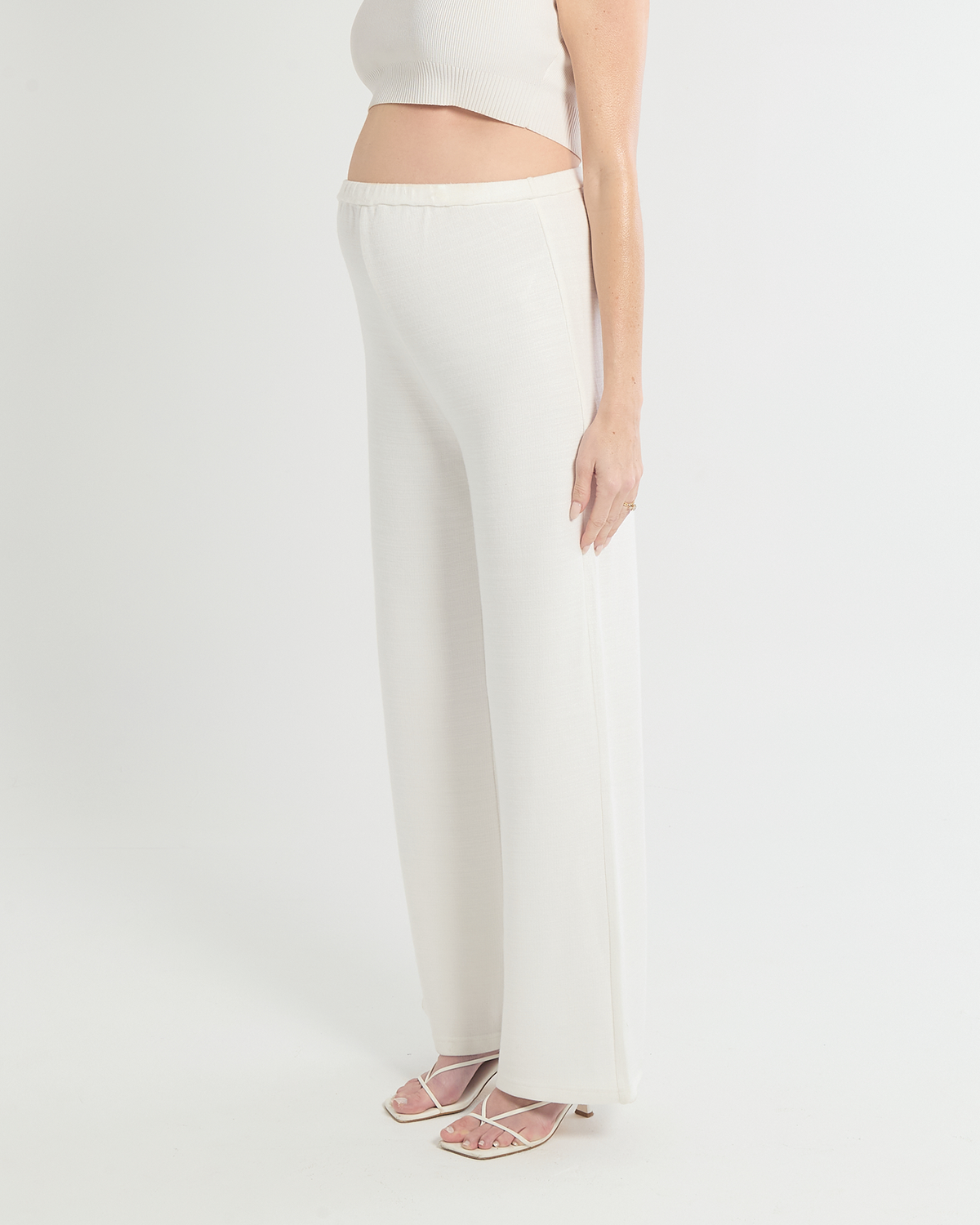 Danielle Knit Pants - White