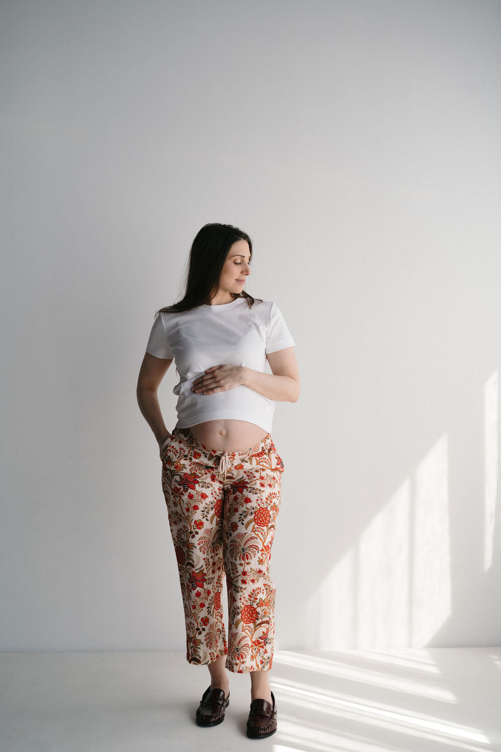 Sylvie Summer Pants - Bohemian Print