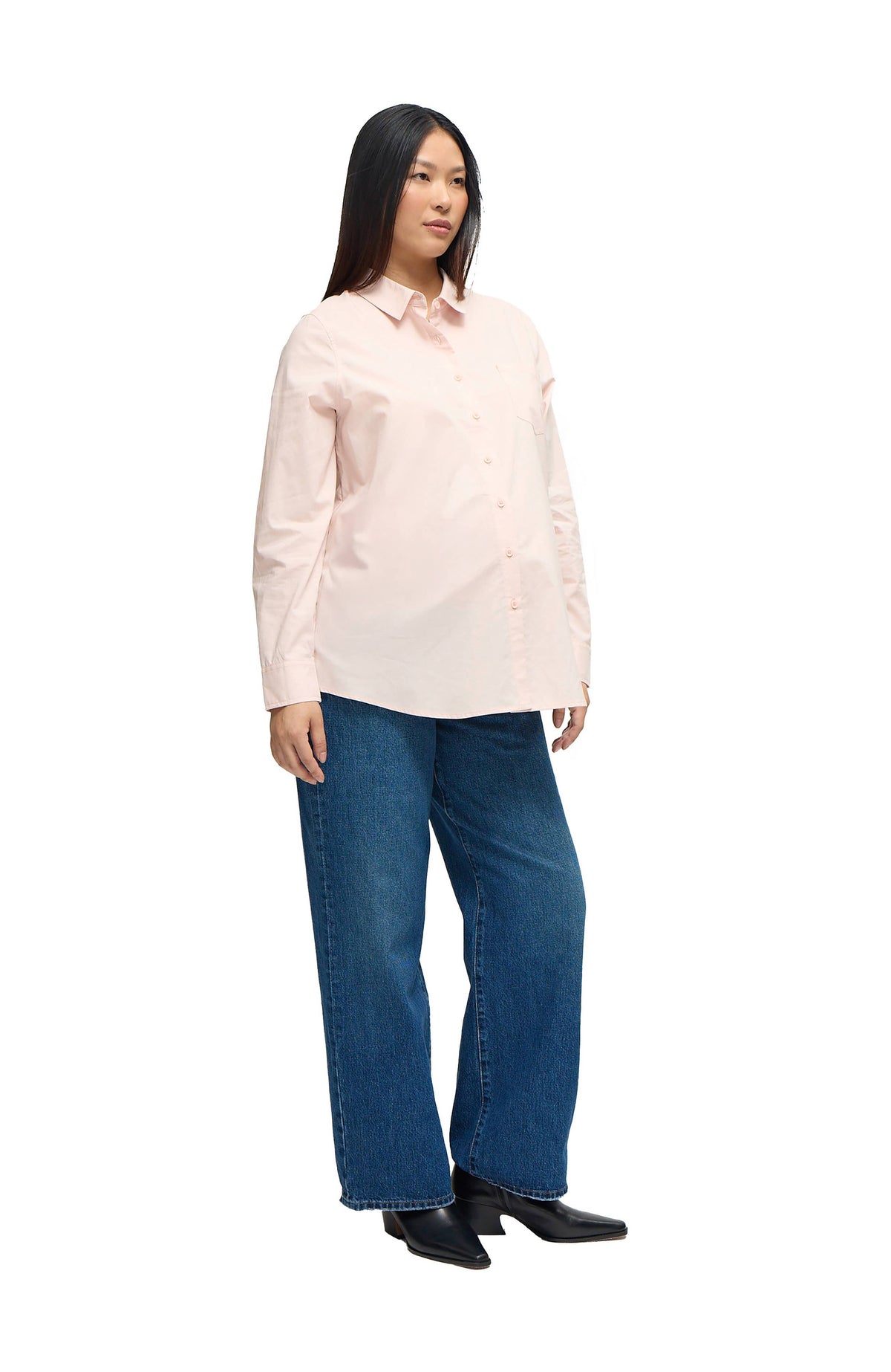 The Classic Poplin Maternity Shirt