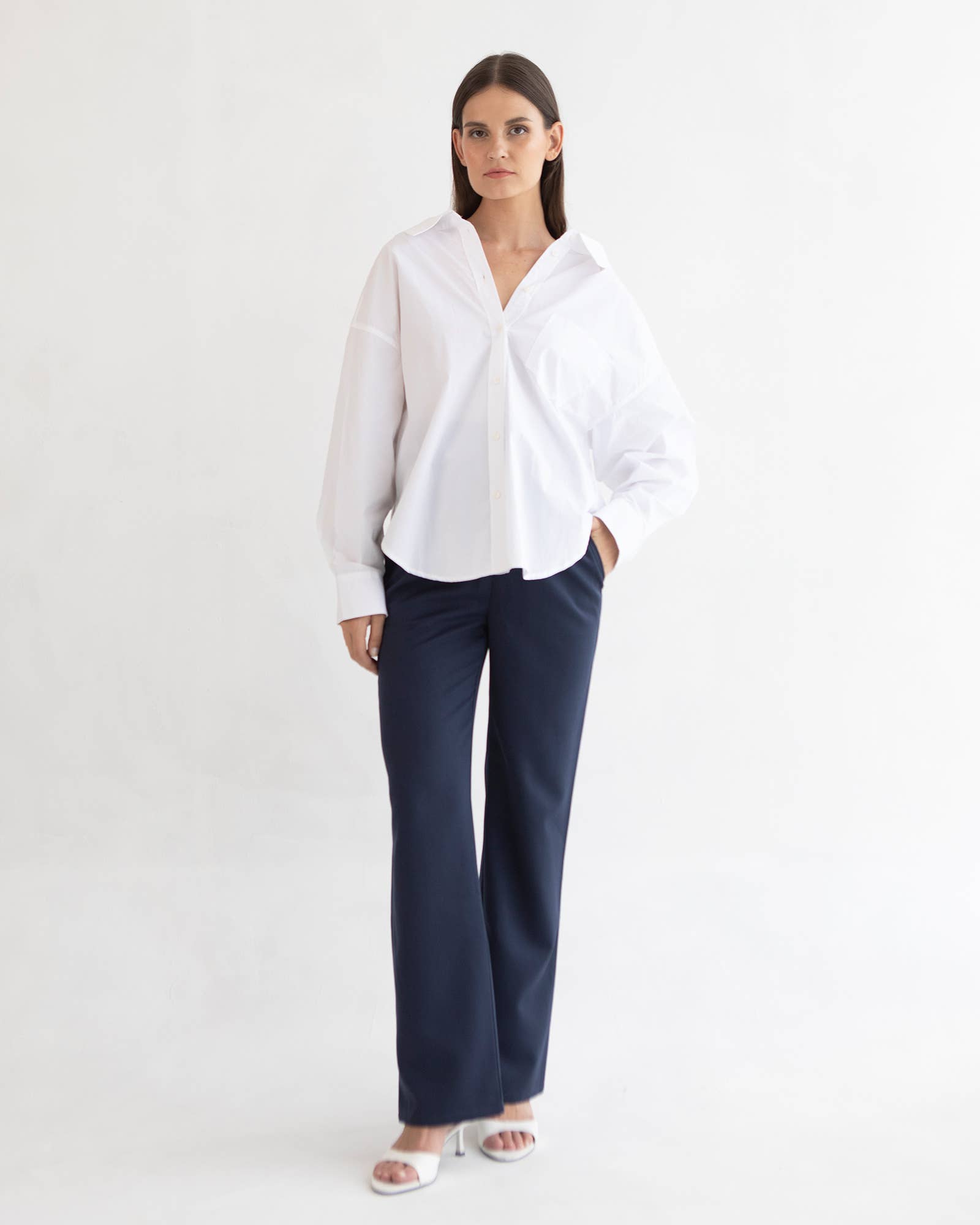 Emma Overbelly Straight Leg Maternity Pant