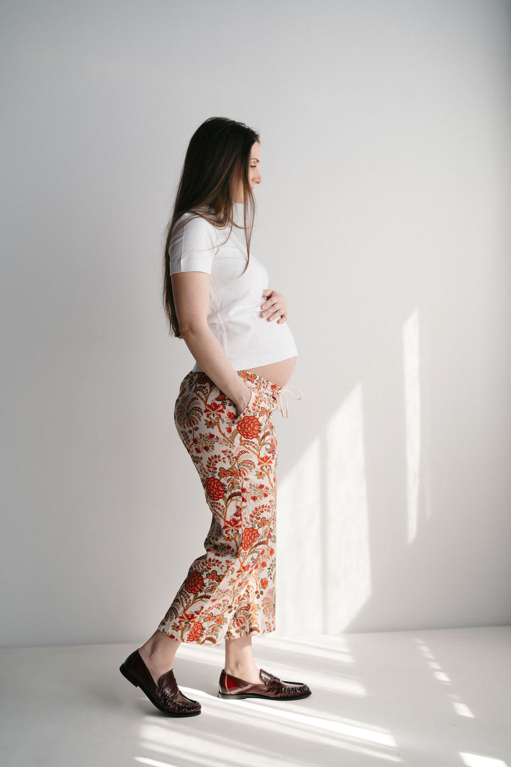 Sylvie Summer Pants - Bohemian Print