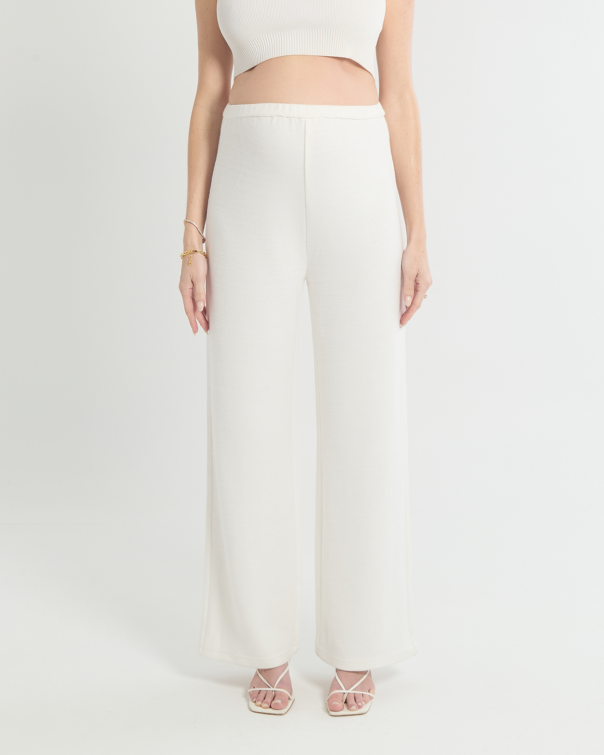 Danielle Knit Pants - White
