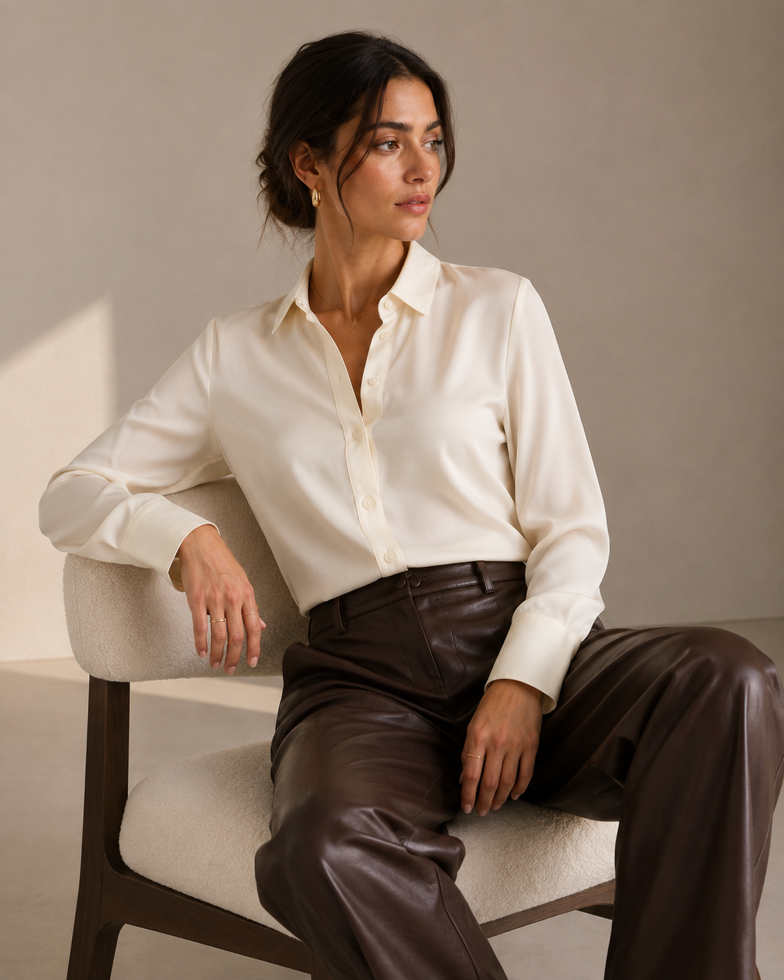 The Élan Silk Blouse