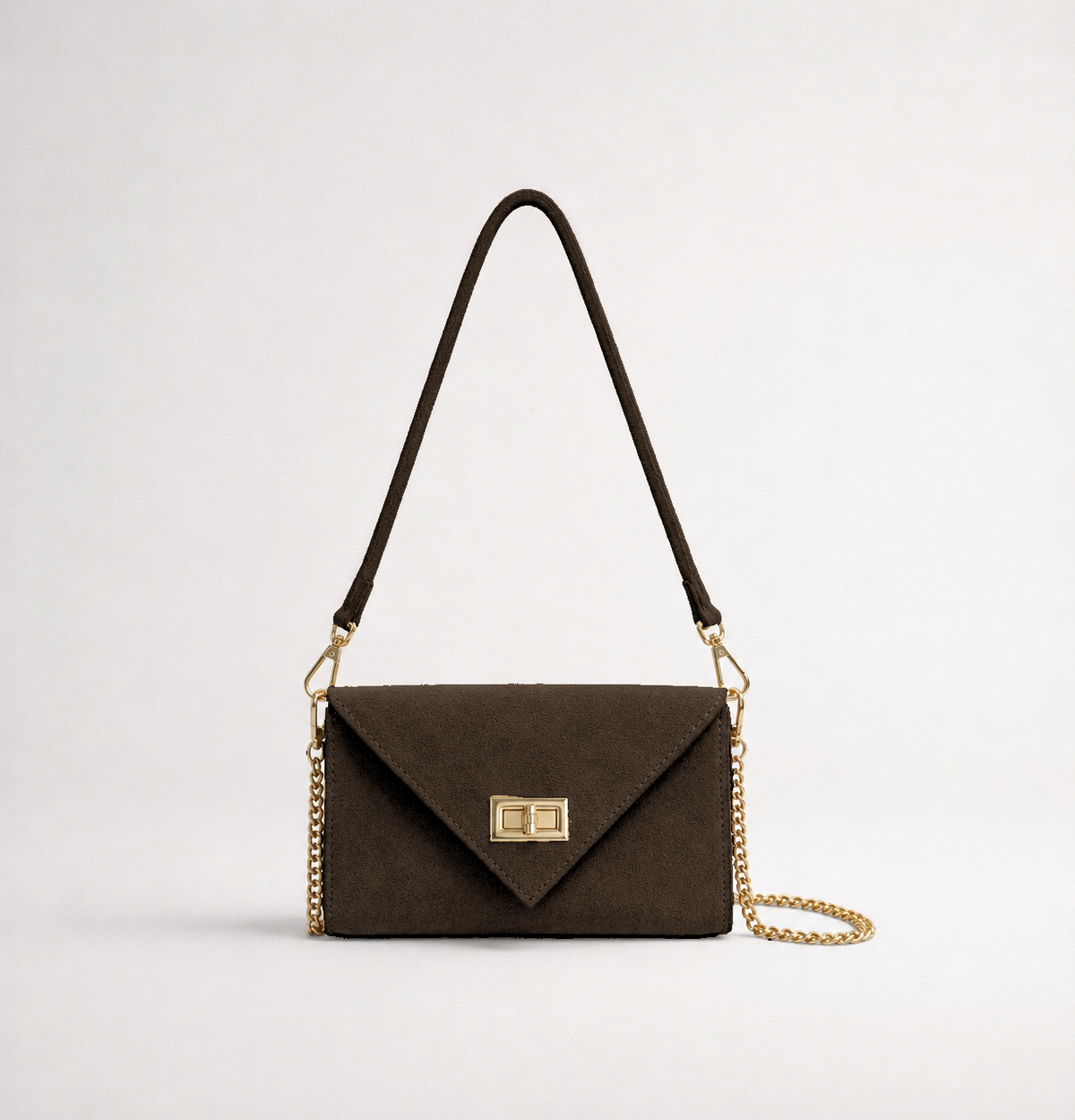 Italian Handmade Premium Suede Chain Bag