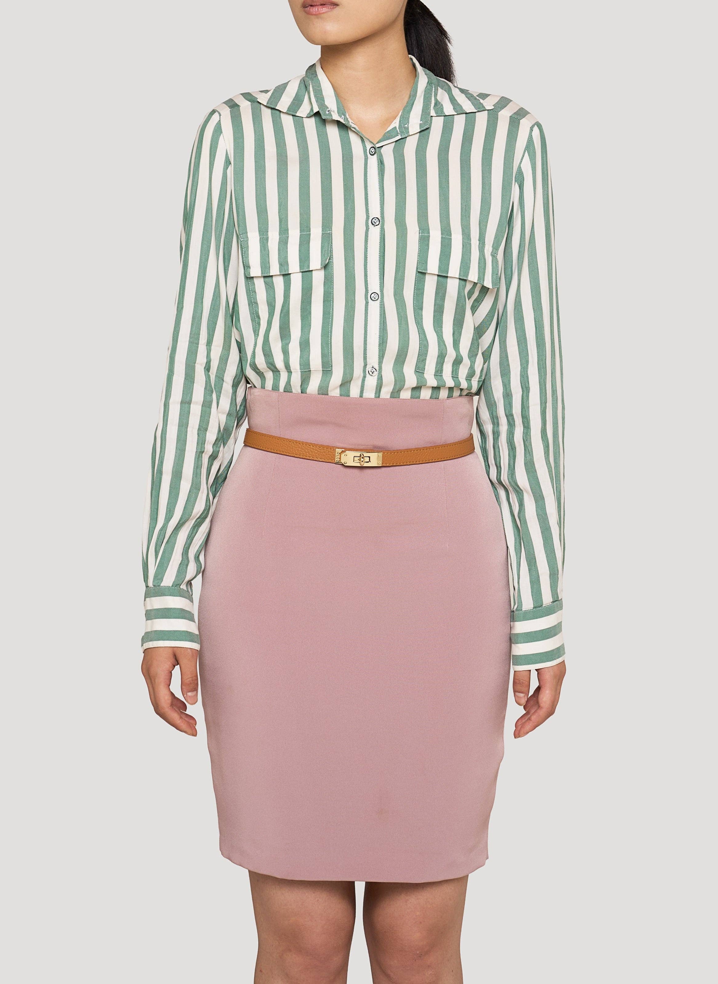 Ceinture en cuir de veau Cintura Baronne