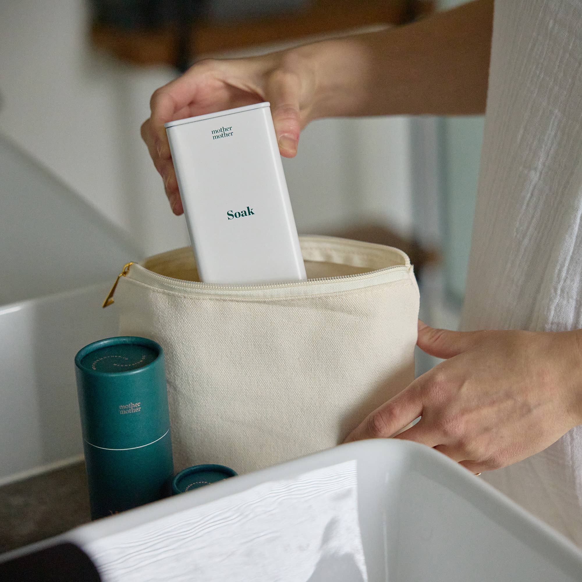 Ensemble de soins personnels pour la grossesse