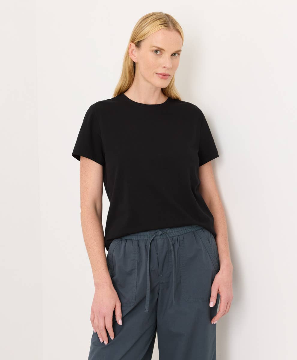 Women's Luxe Essential Crewneck Tee