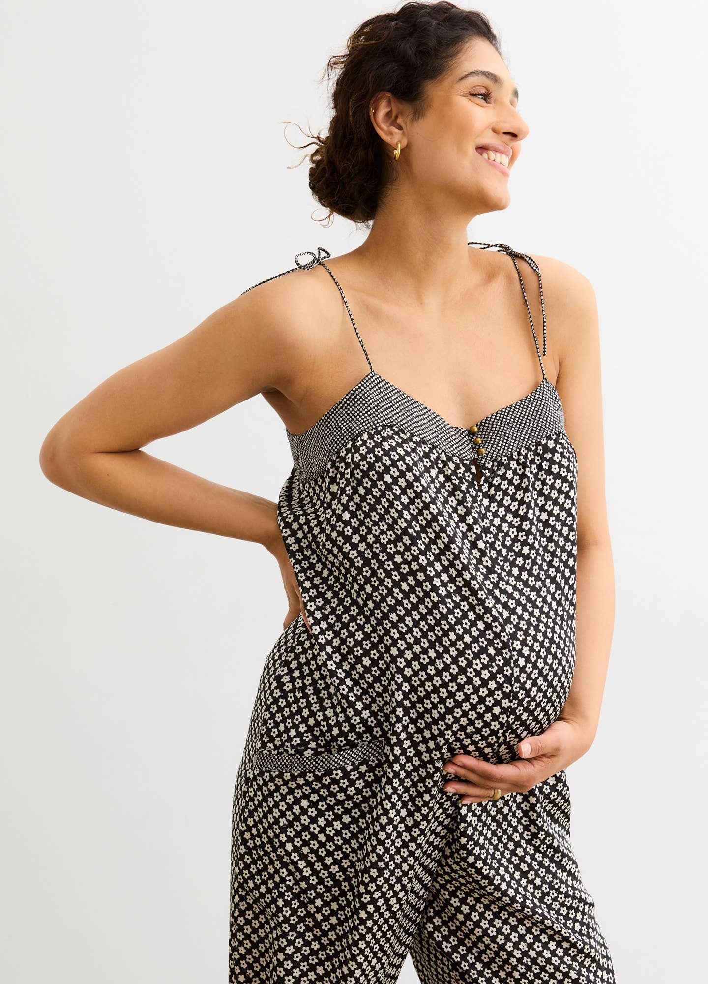 The Portia Maternity Jumpsuit - Hatch