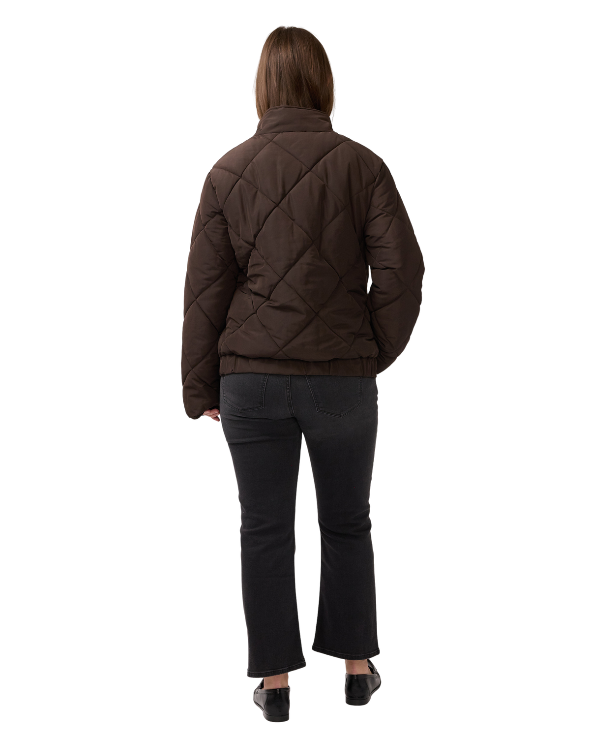 Expandable Raglan Maternity Puffer Jacket