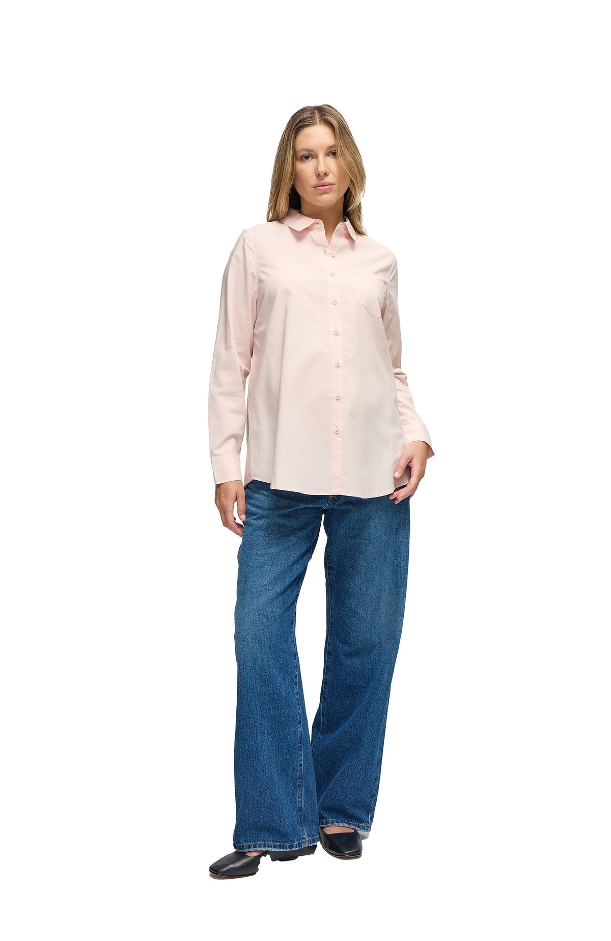 The Classic Poplin Maternity Shirt