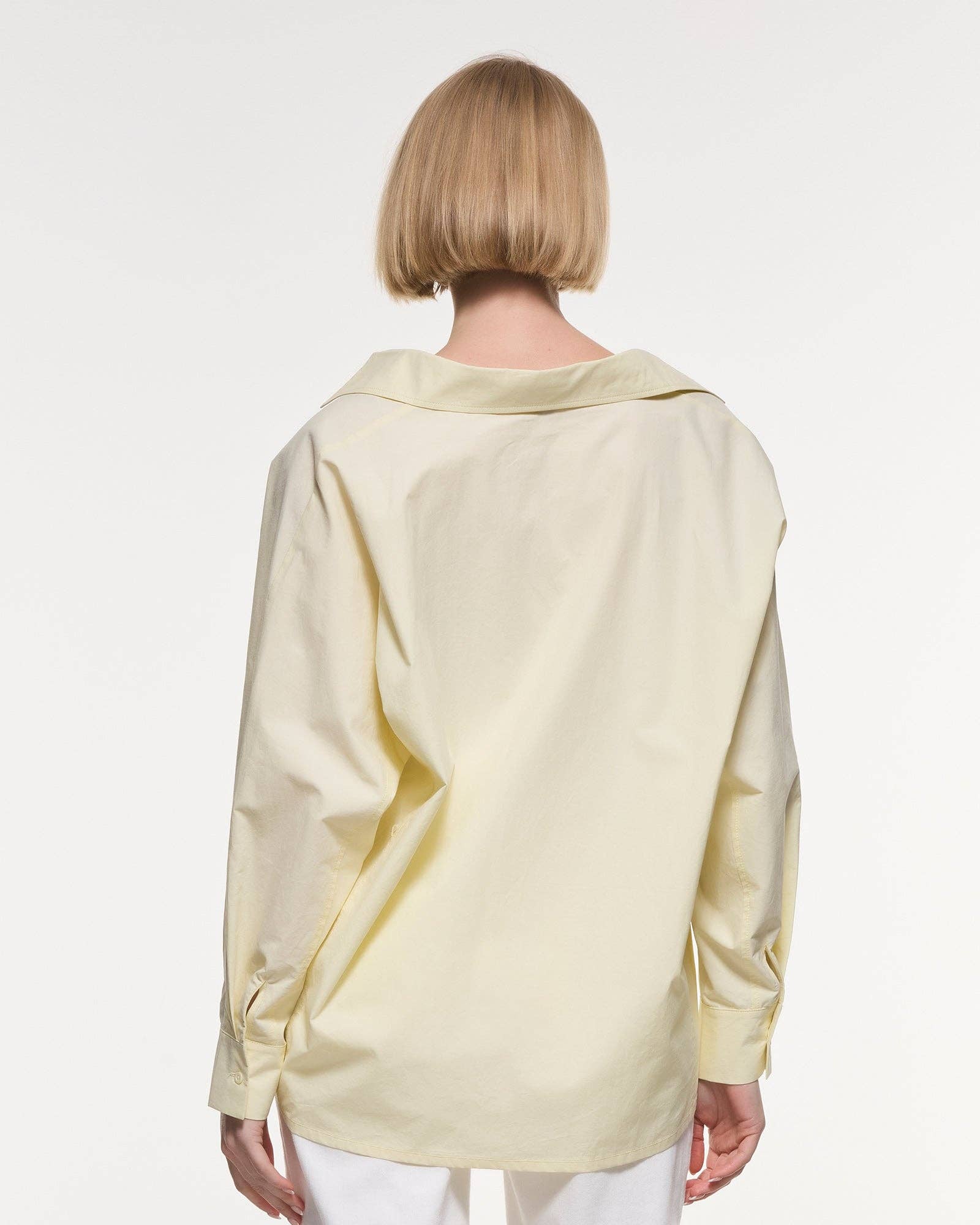 Ella Back Tie Cotton Shirt