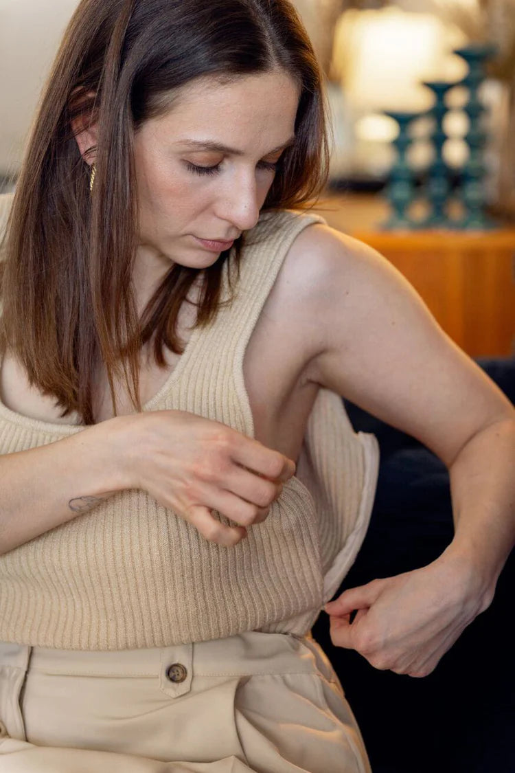 Haut d'été Maria pour maternité et allaitement