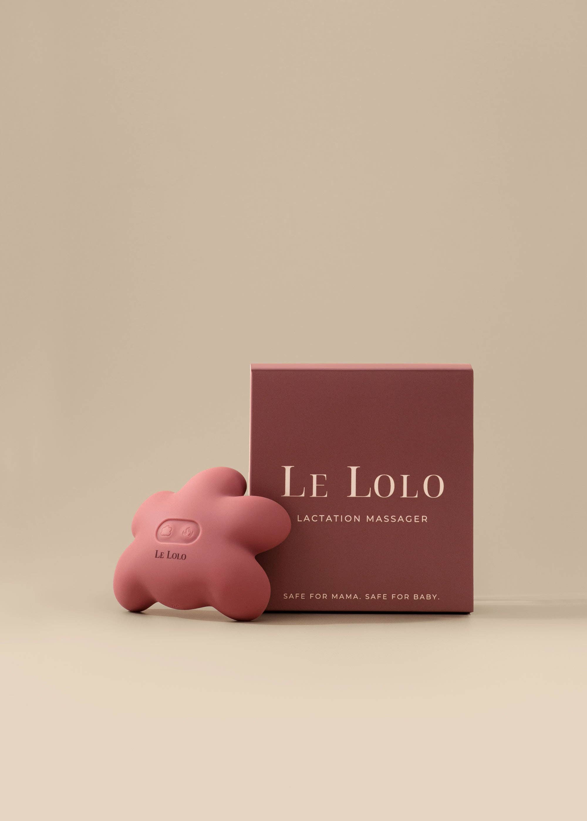 Masseur d'allaitement – ​​Soulagement de l'allaitement, chaleur et vibrations en silicone
