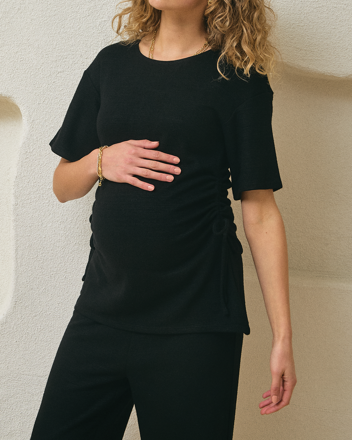 Danielle Knit Top - Black