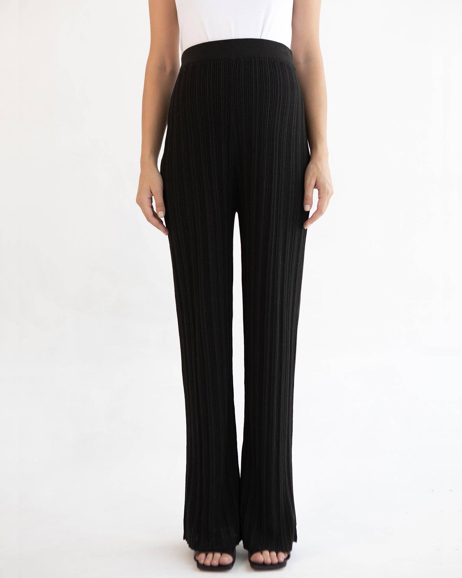 Collette Linen Knit Maternity Pants