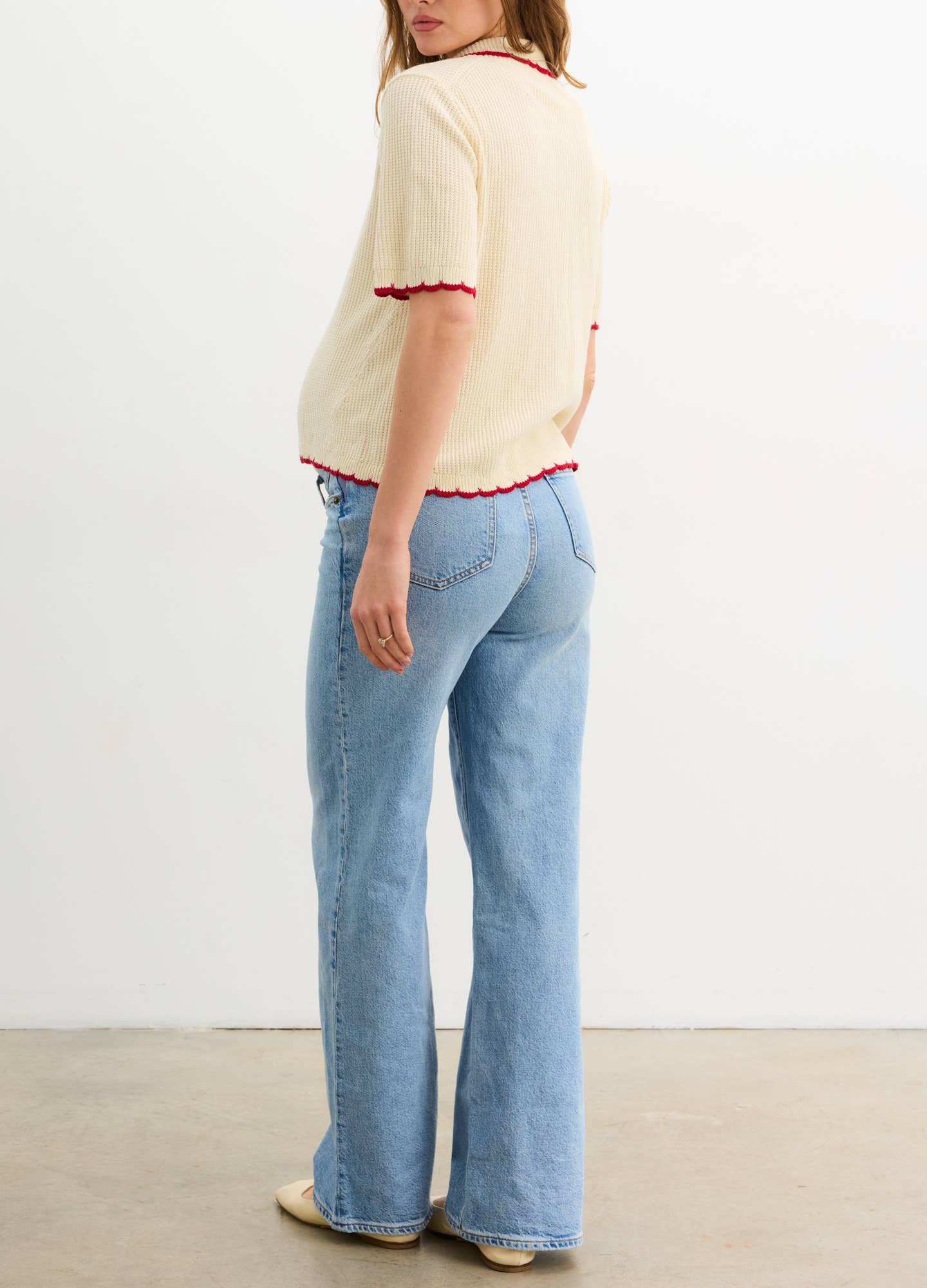 Le cardigan à festons en crochet