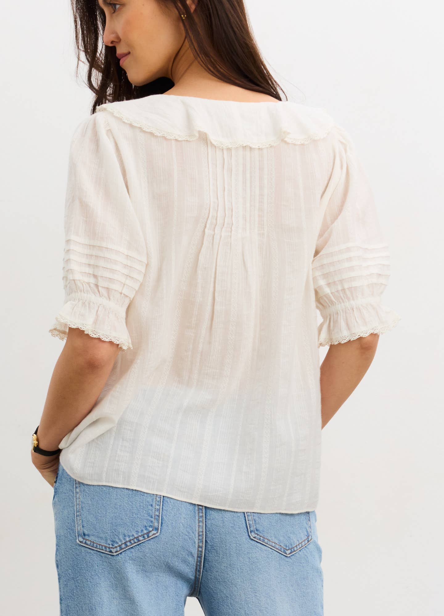 Blouse Lou Lou – Haut en coton adapté à la maternité et à l'allaitement